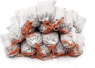 Cheardia 24 Pack Cedar Sachets Bags, Red Cedar Chips Sachets for Closets and Drawers Storage, Fresh Scents, Home Fragrance Sachet for Shoes