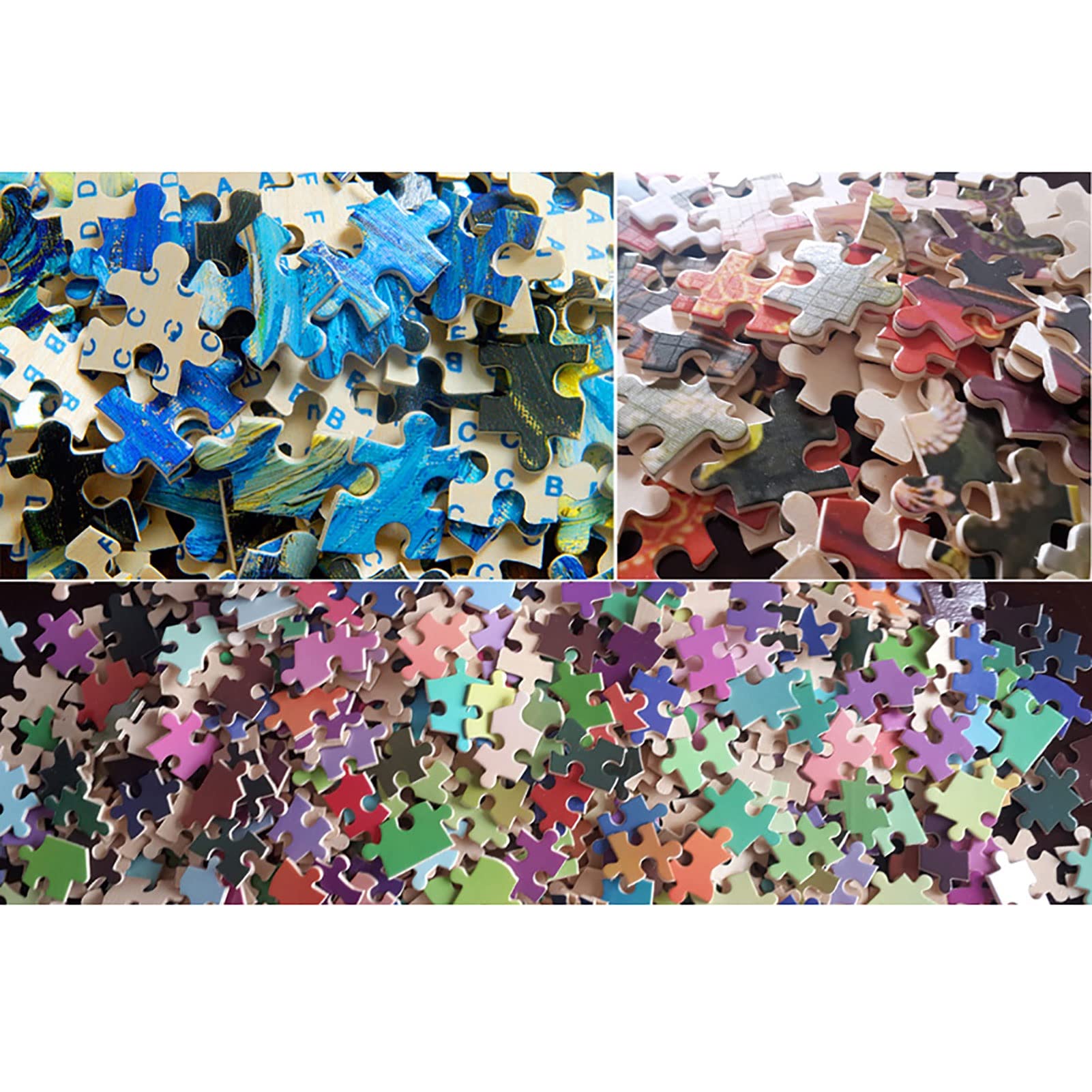 Puzzles en bois Jigsaw 500-8000 Morceau Bricolant Puzzle Enfants Jouets en Bois Jouets Intellectuelle Éducatif Puzzles Fun Family jeu Impossible Puzzle for adultes for adultes Décoration d'intérieur