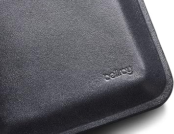Bellroy Apex Note Sleeve – (Molded Leather Billfold Wallet, RFID Protected) - Onyx