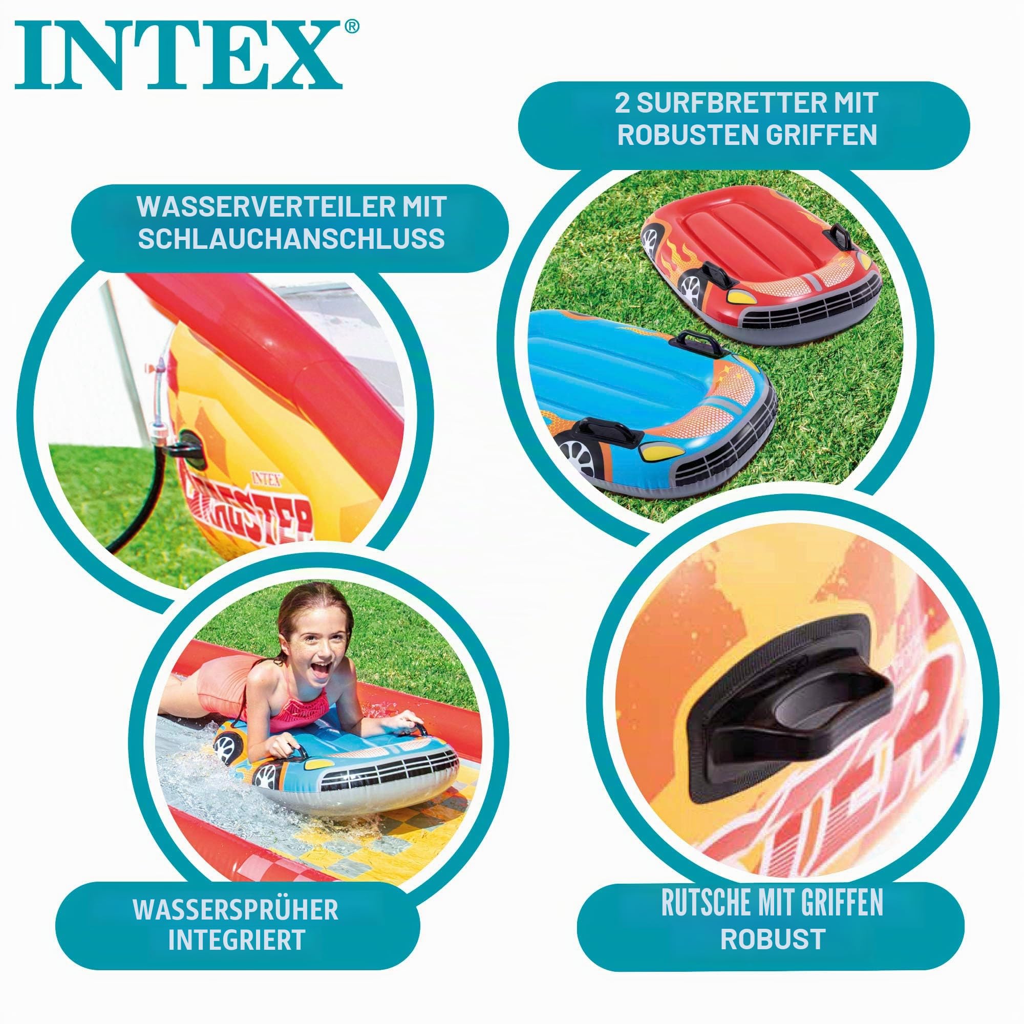 Intex Racing Fun Slide