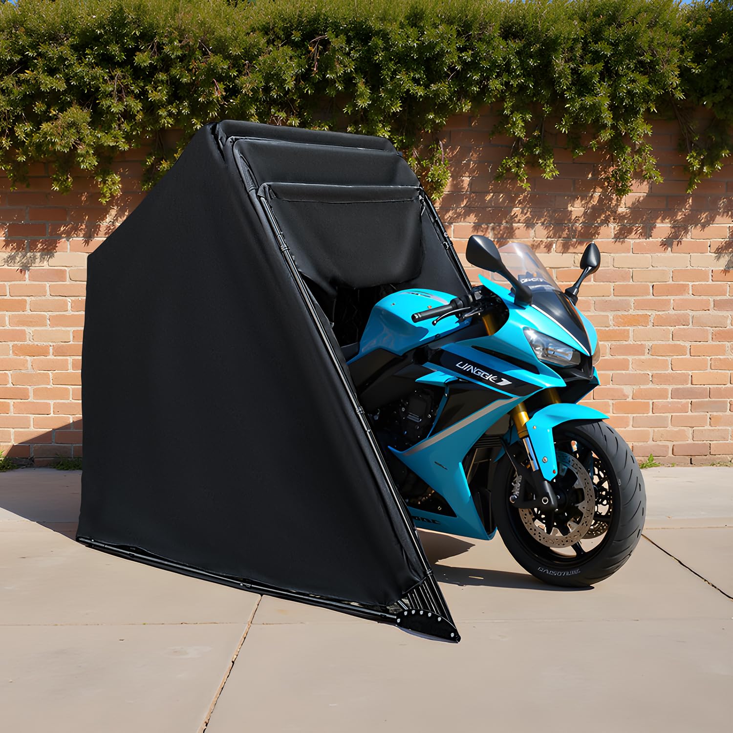 Amazon.co.jp: Anovara(アノヴァラ) バイクガレージ サイクルハウス