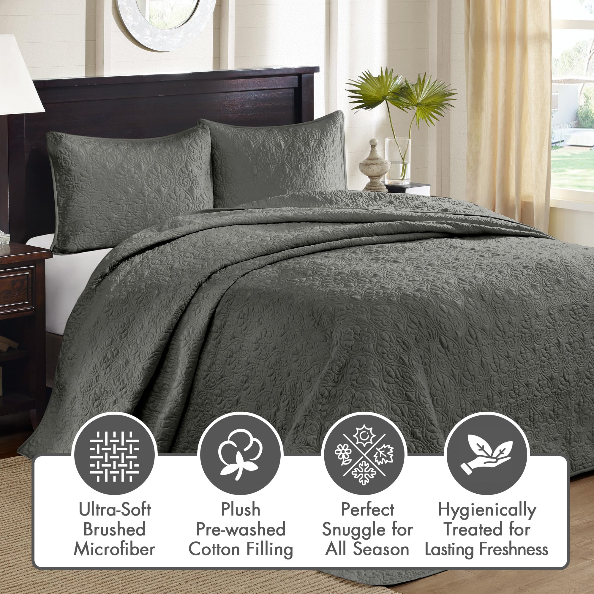 Madison Park Quebec Reversible 6-pc. Daybed Set In Dark Gray | ModeSens Madison Park Quebec Reversible 6-pc. Daybed Set In Dark Gray | ModeSens