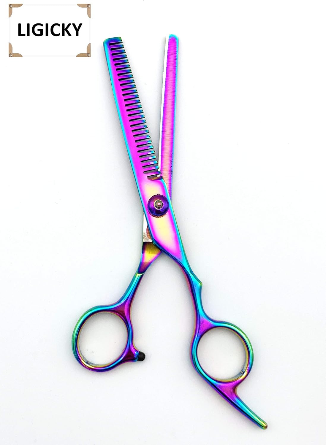LIGICKY Hair Cutting Scissors Kit Professional Stainless Steel
