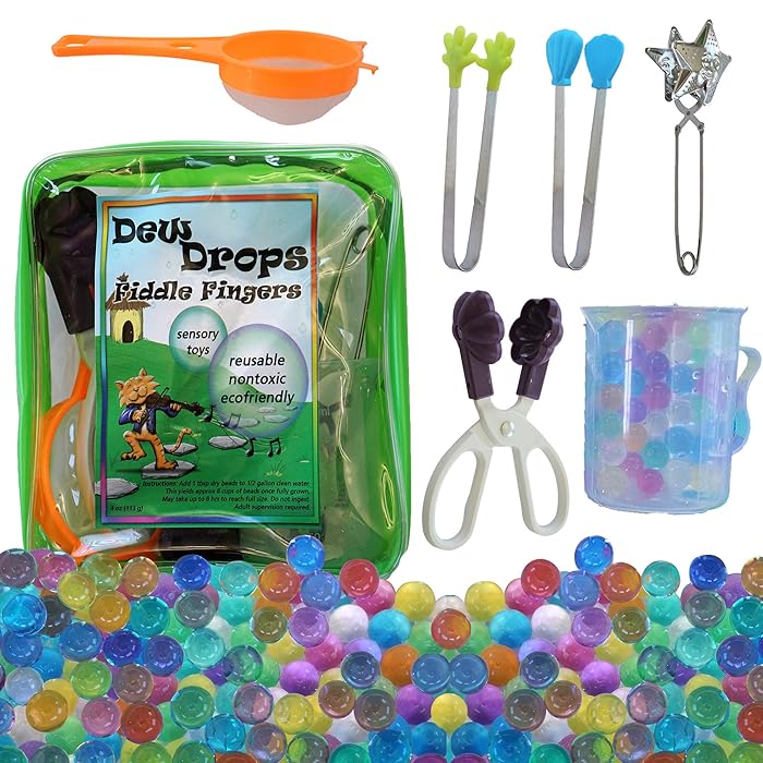 Buy SENSORY4U Water Beads with Fine Motor Sensory Toys Set, Water Bead