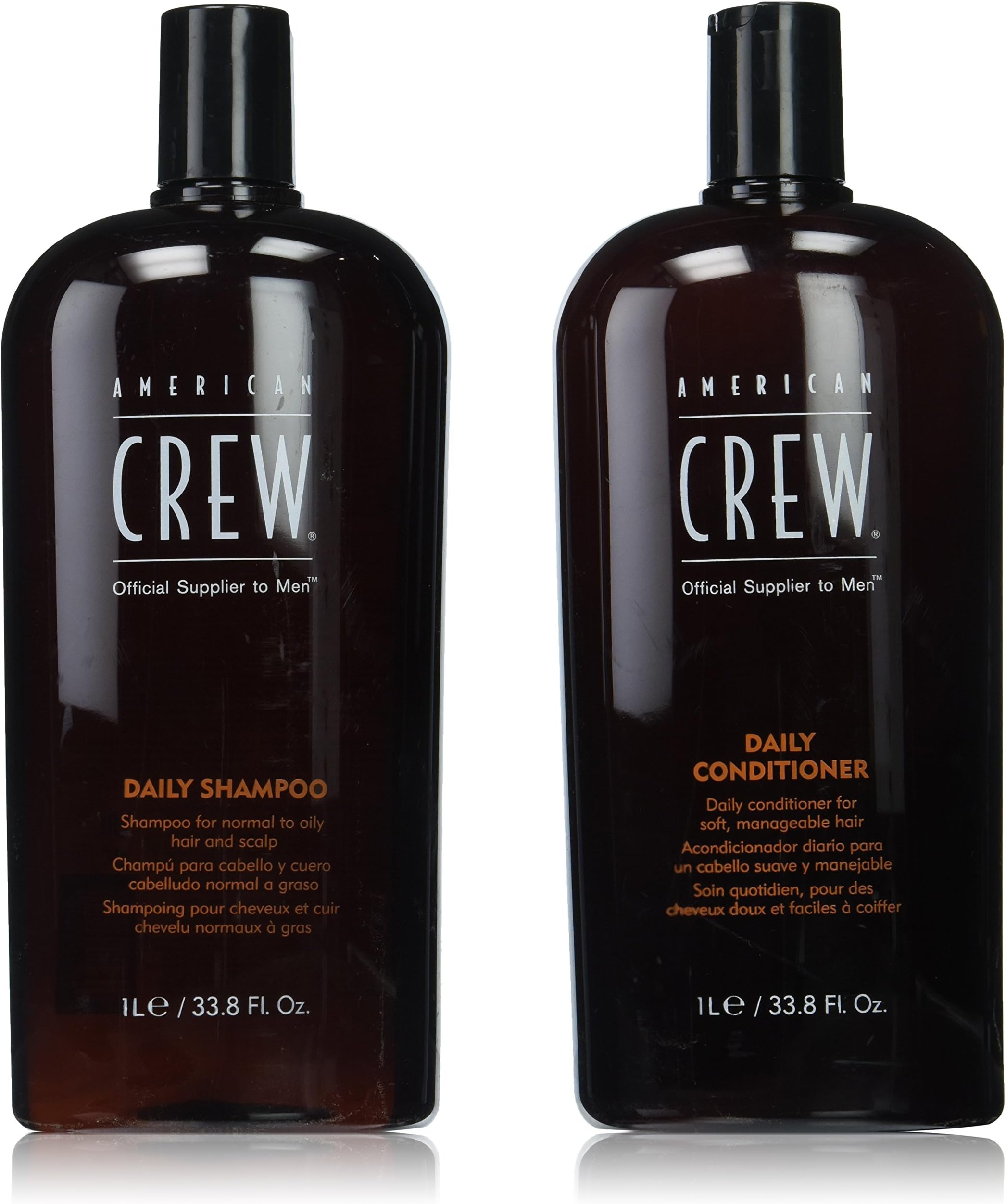 American Crew Men's Daily Shampoo & Conditioner Duo 33.8