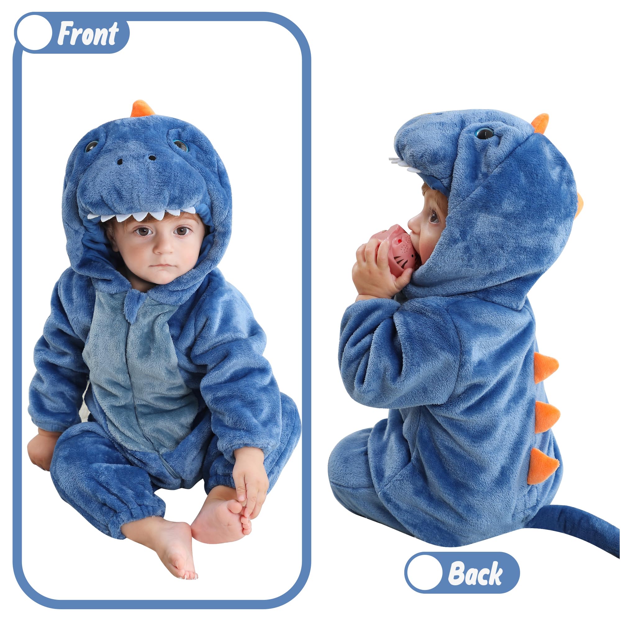 Tuta Invernale con Cappuccio Unisex 2-36 Mesi