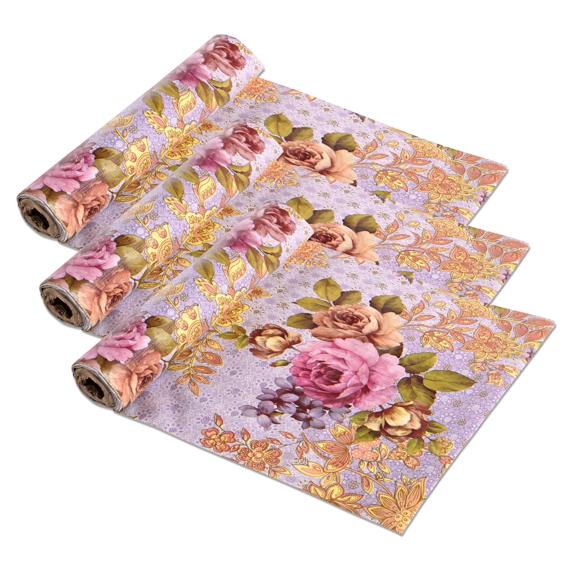 Waterproof Kitchen Mats - Red Flower Shelf Liner -13 Waterproof Kitchen Mats - Red Flower Shelf Liner -13