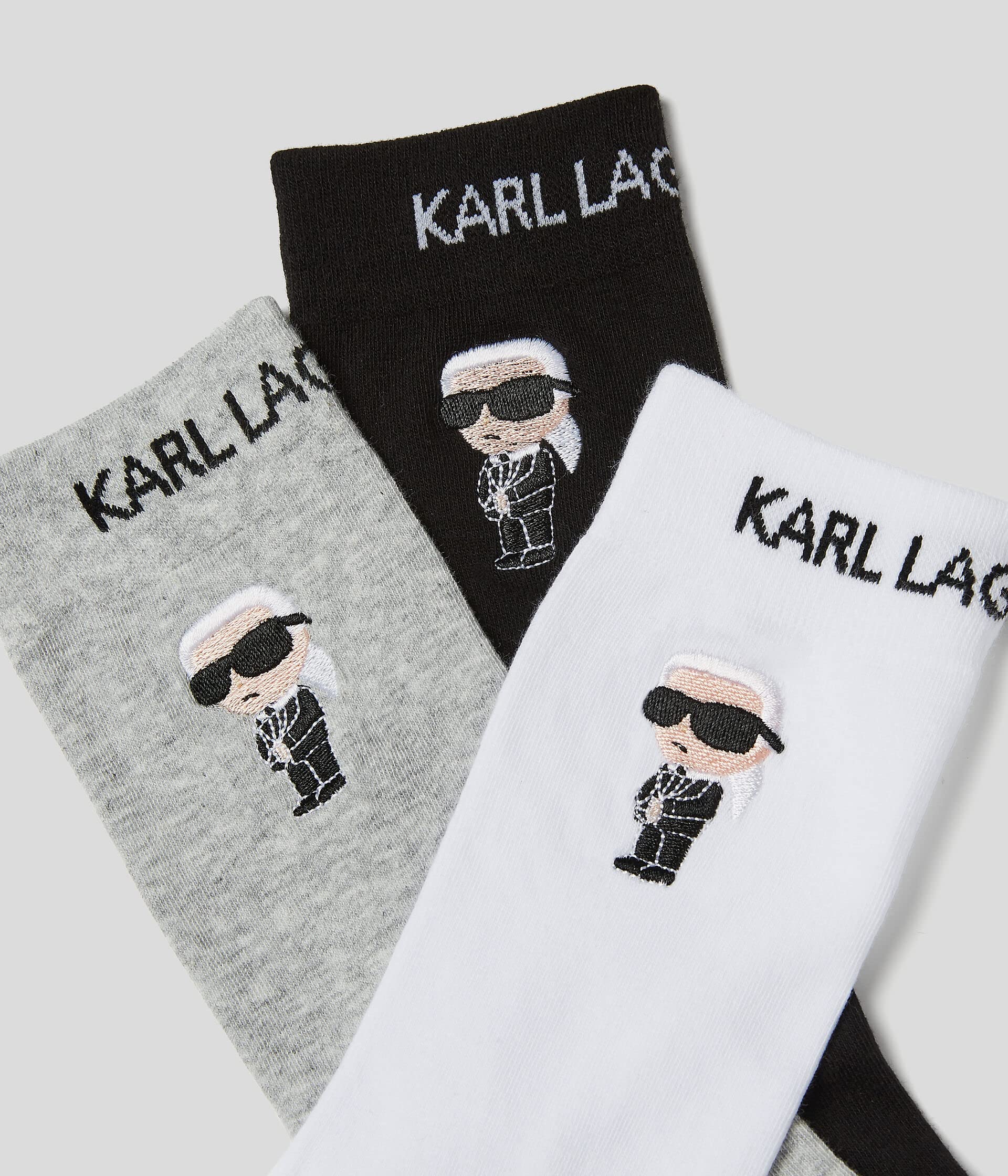KARL LAGERFELD Femme Logo Hipsters Set (2 Pack)