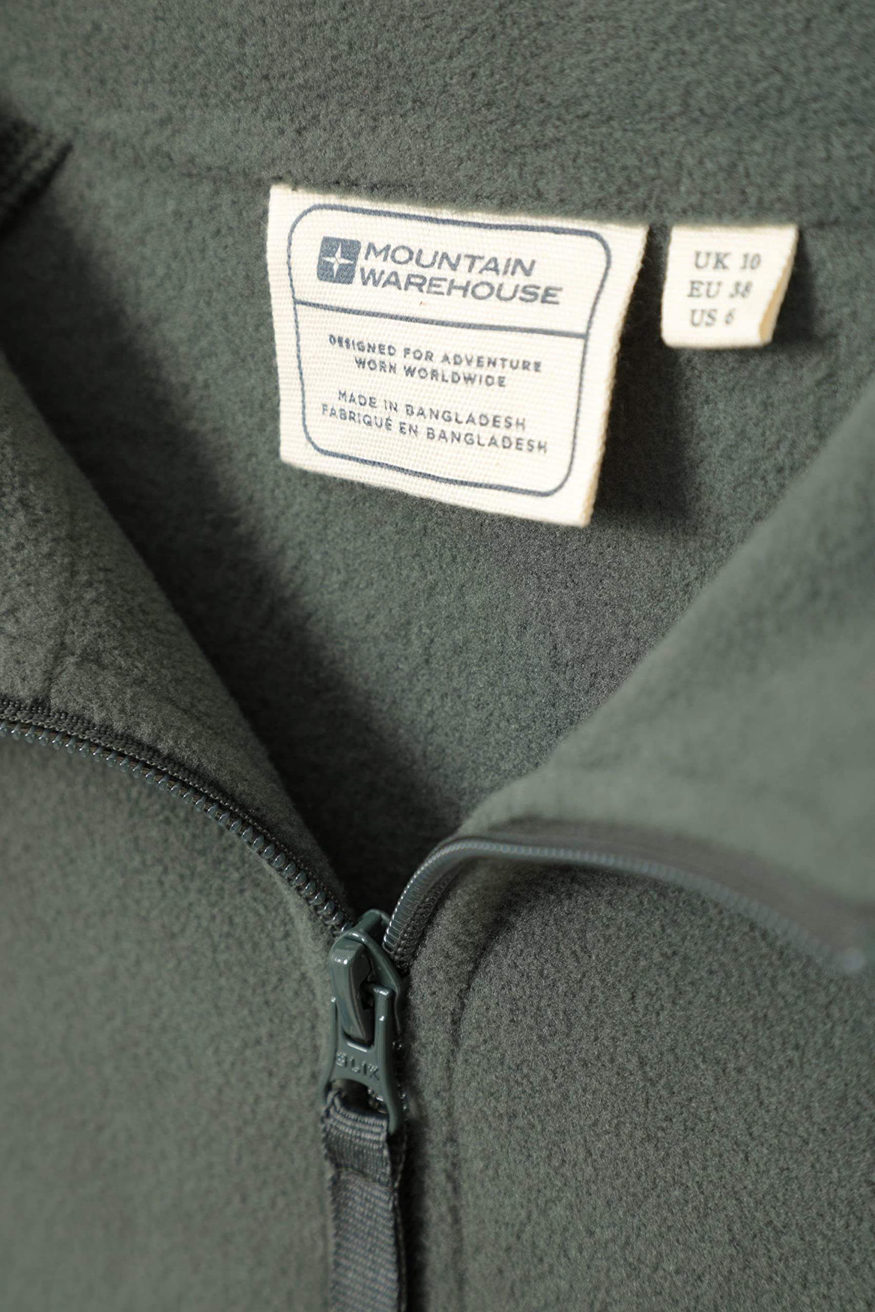 Mountain Warehouse Veste polaire Raso pour femme - Micro-polaire à fermeture éclair intégrale