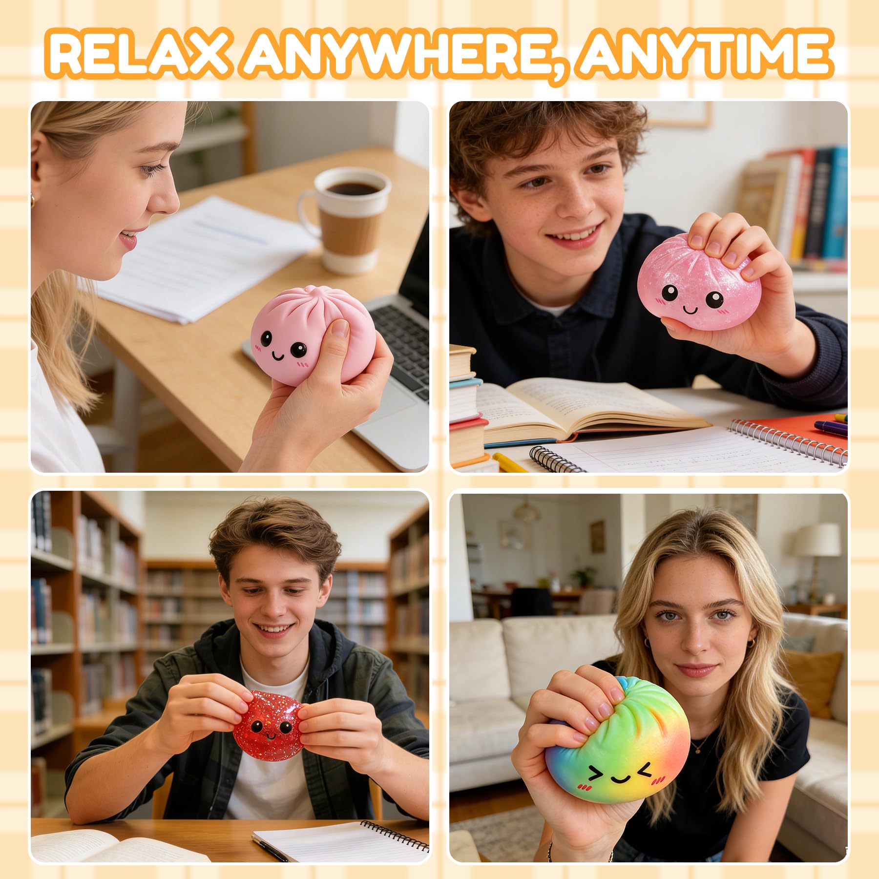 Dumpling squishies (4pc Dumpling squishies) — view 6