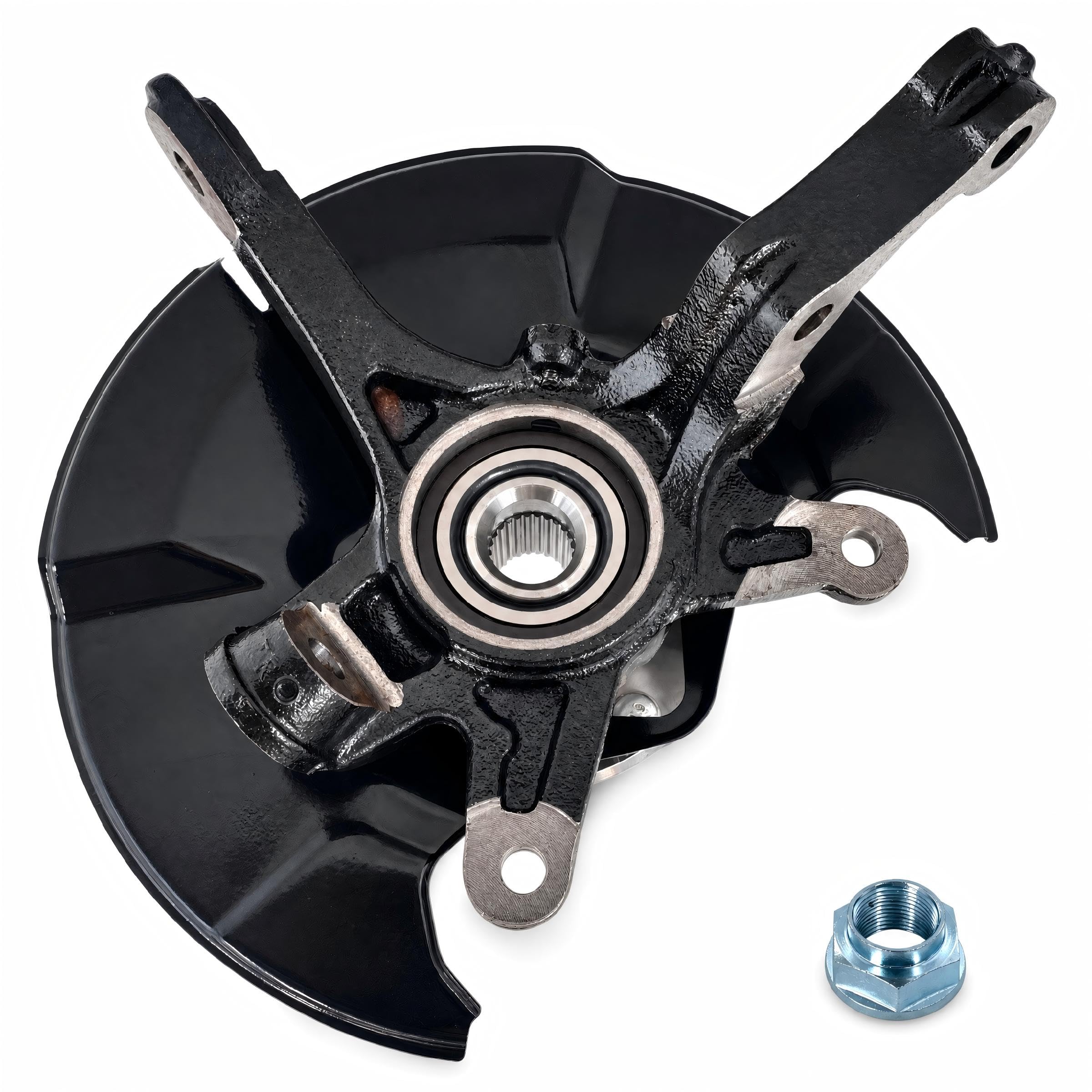 Photo 1 of MINJIANG Front Left Steering Knuckle Wheel Hub Assembly for Honda Civic