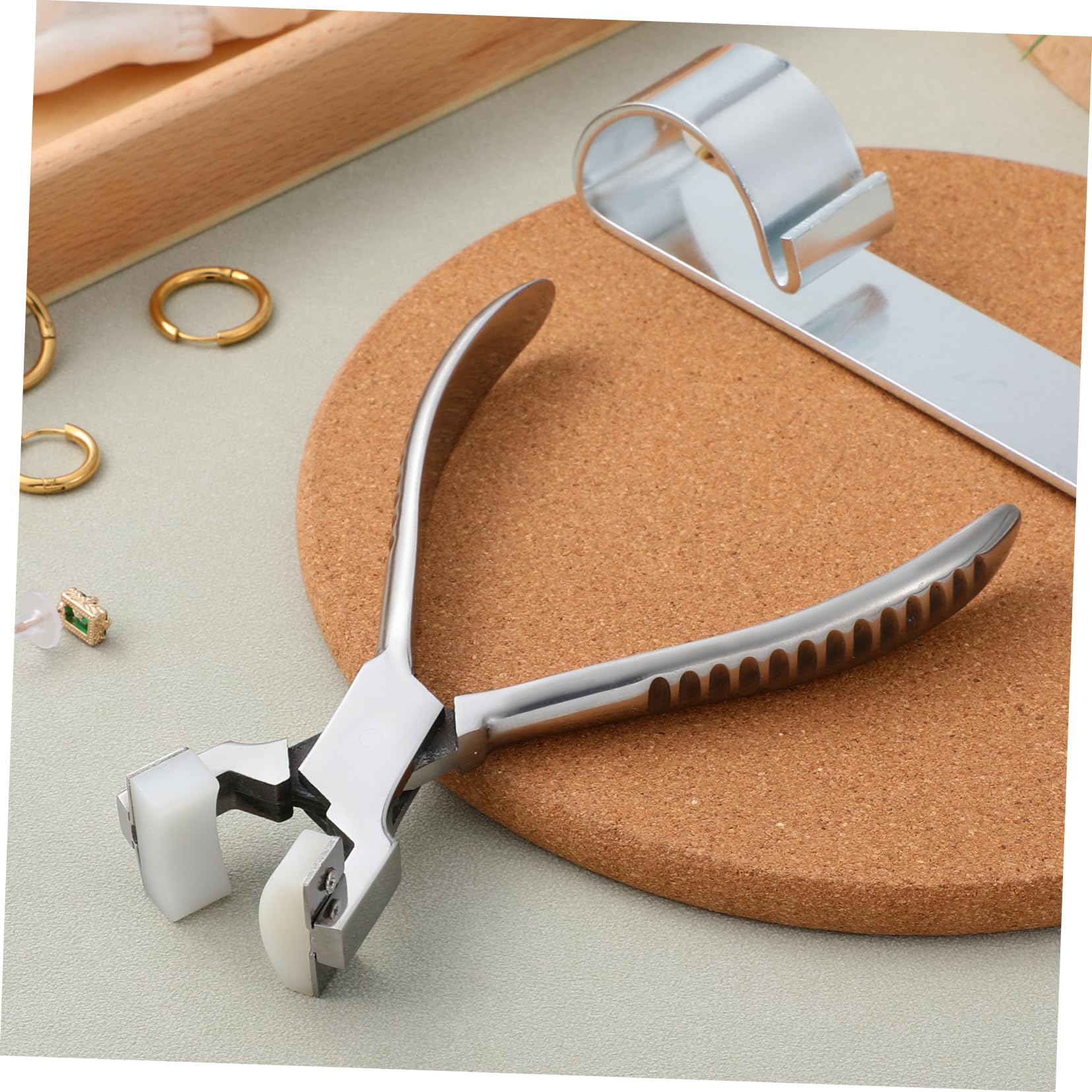 Pinze per Piegare Bracciali per Gioielli Strumento Professionale in Metallo per Creazione e Modellatura Utensili per Curve Morbide e Facili da Usare