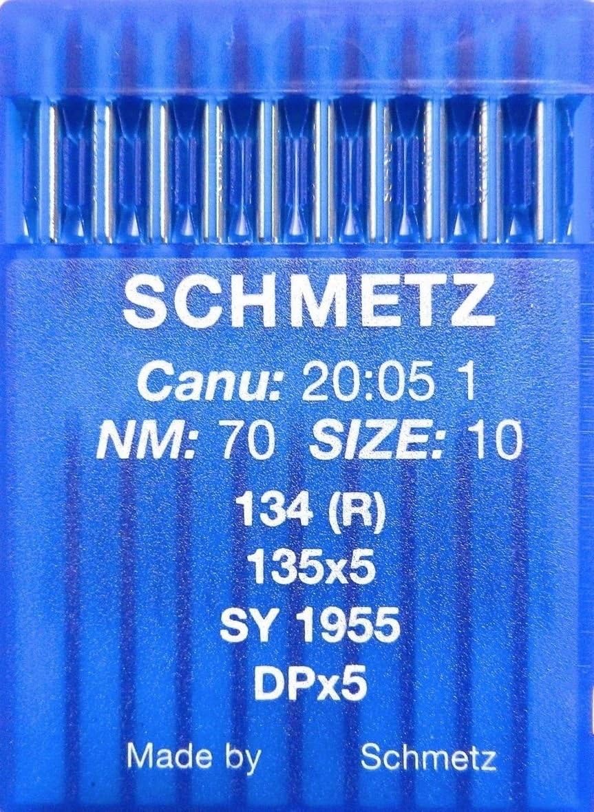 SCHMETZ 10 parks of Rotary Piston Sewing Machine Needle System 134 (R) Industrial; Thickness 70