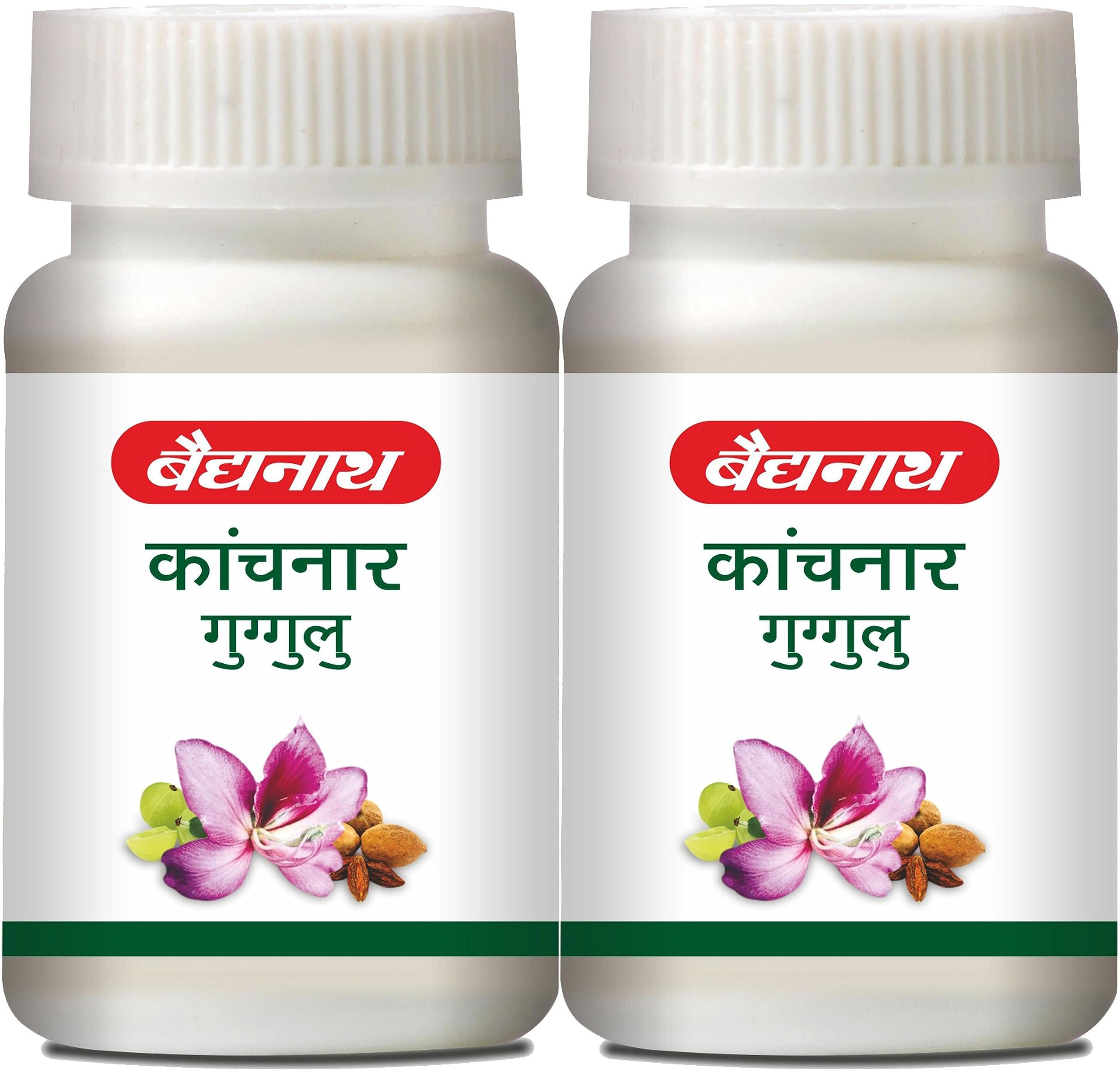 Baidyanath Kanchnar Guggulu | Useful in spasms & Pain | Enriched with anti-inflammatory properties | 80X2 Tablets | Pack of 2 | (B0CG1D2ZG8) Amazon Price History, Amazon Price Tracker