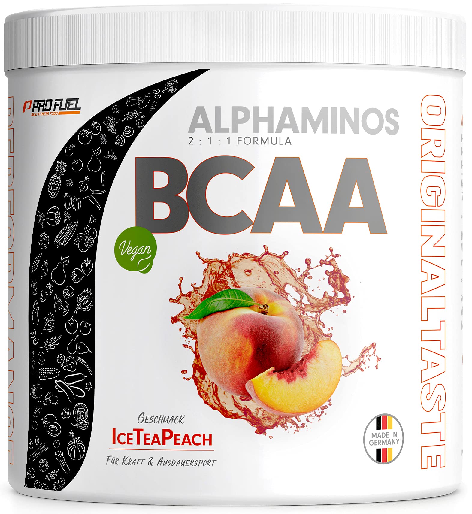Alphaminos BCAA Ice Tea Peach 300 g