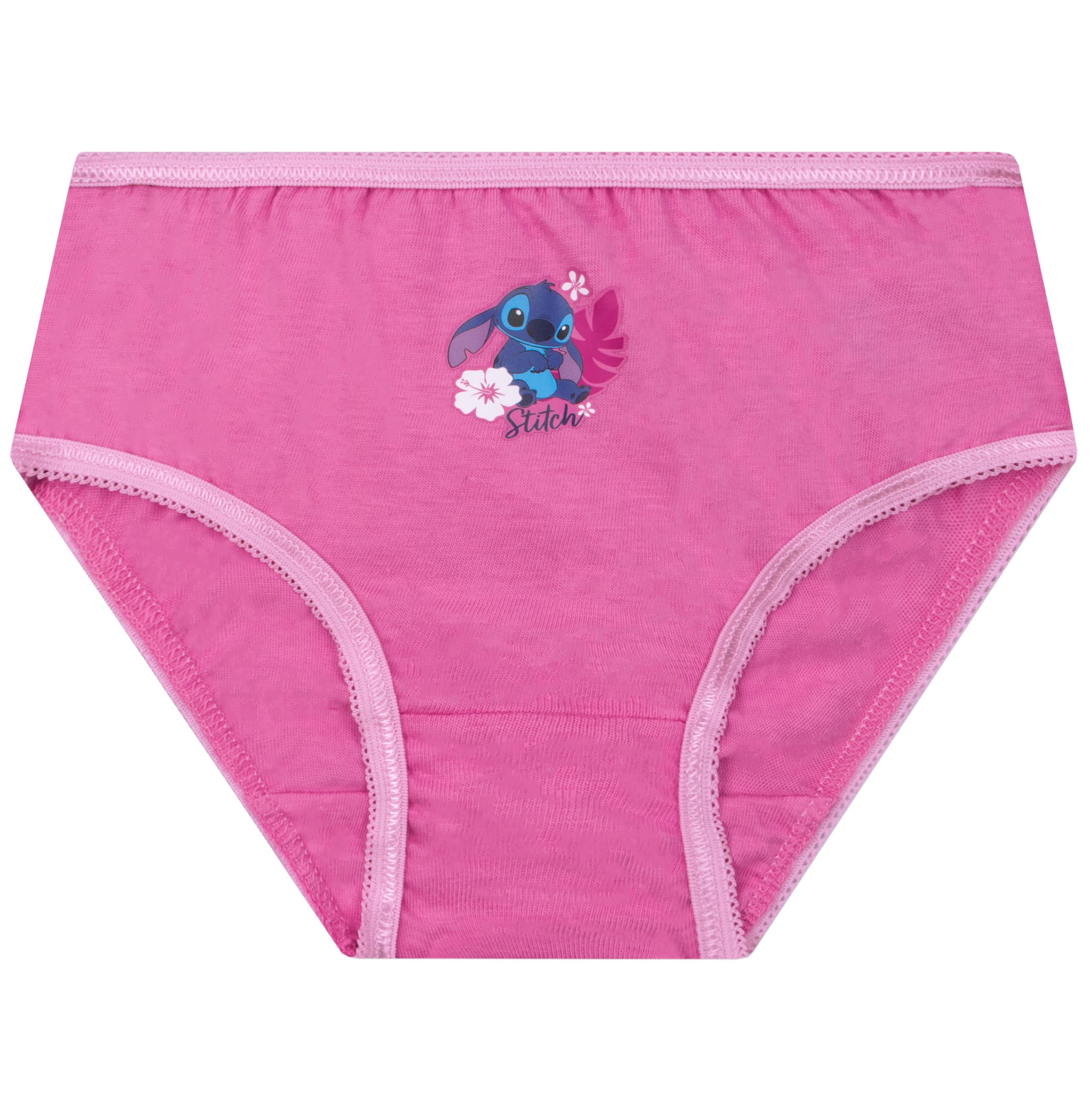 Disney Slip Bambina Stitch, Culotte Bambina Confezione da 5, Slip Ragazza Lilo E Stitch