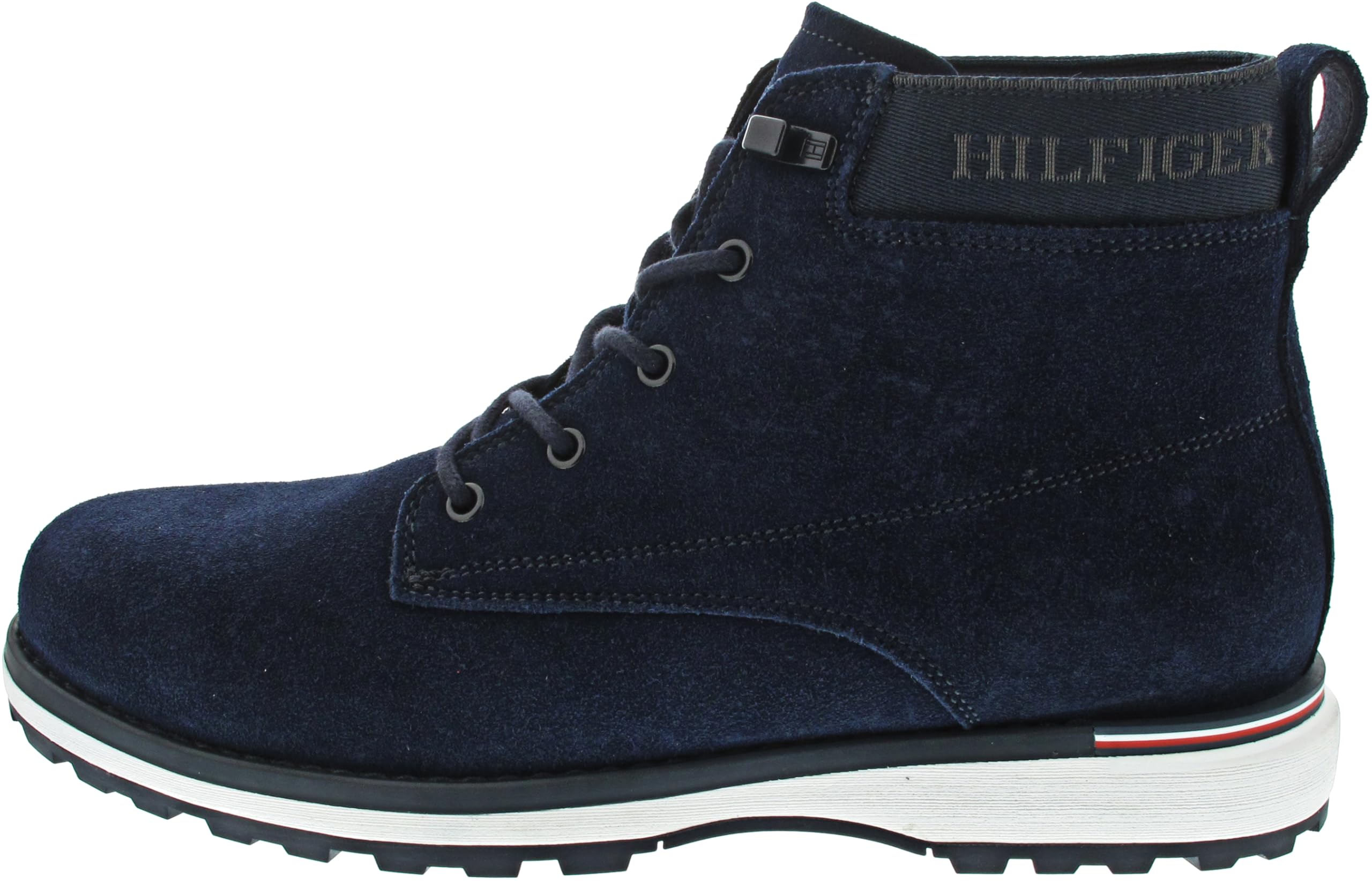 Tommy Hilfiger Herren Boots Corporate Outdoor Suede Boot aus Leder