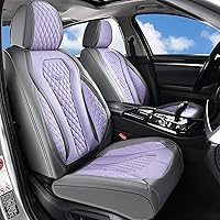 Vista 34 de Coverado Fundas de Asiento, Fundas de Asiento de Coche para Asientos Delanteros, Funda de Asiento de Coche Roja, Fundas de Asiento de Coche