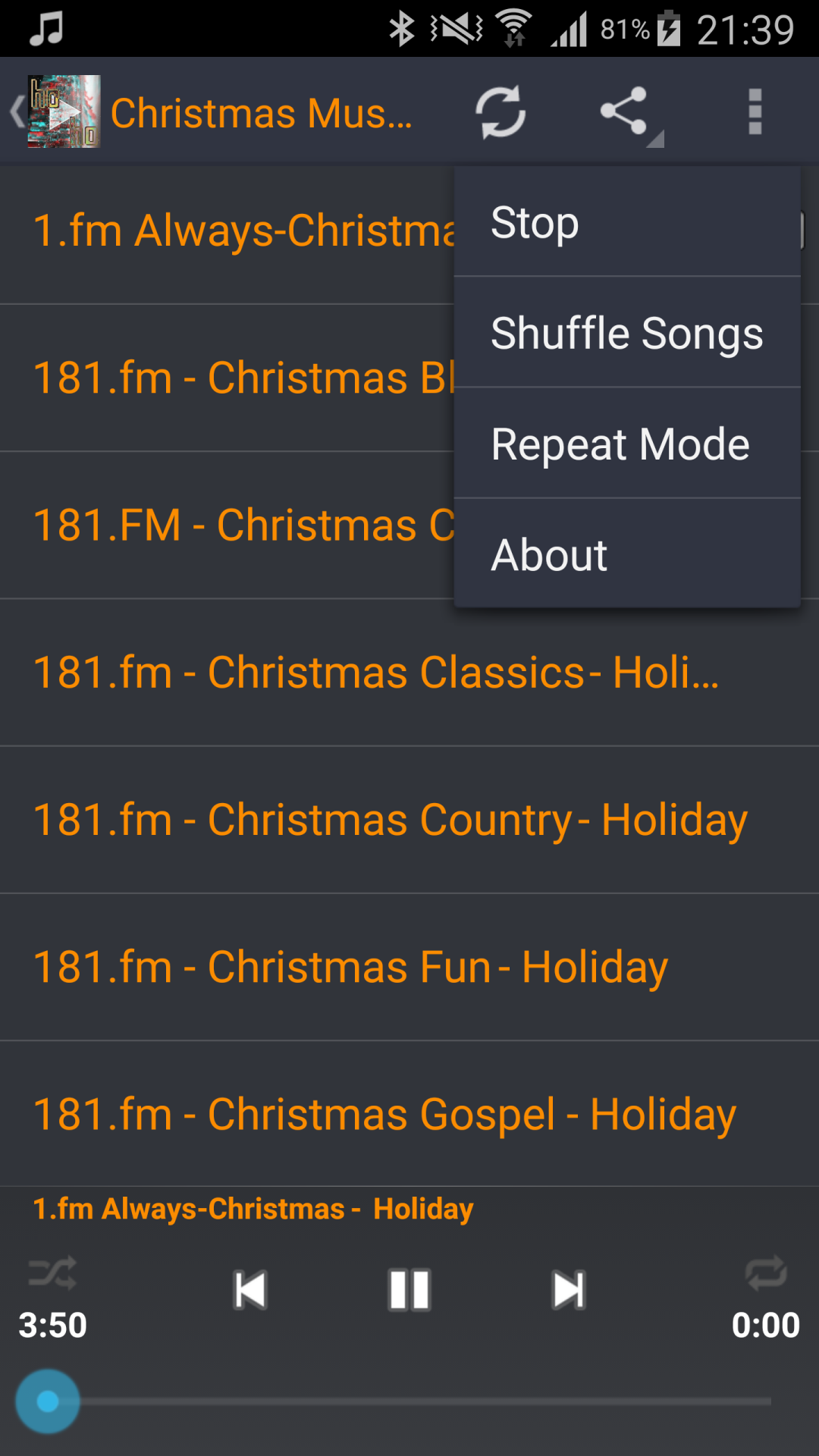 Christmas Music ONLINE App on Amazon Appstore Christmas Music On Line