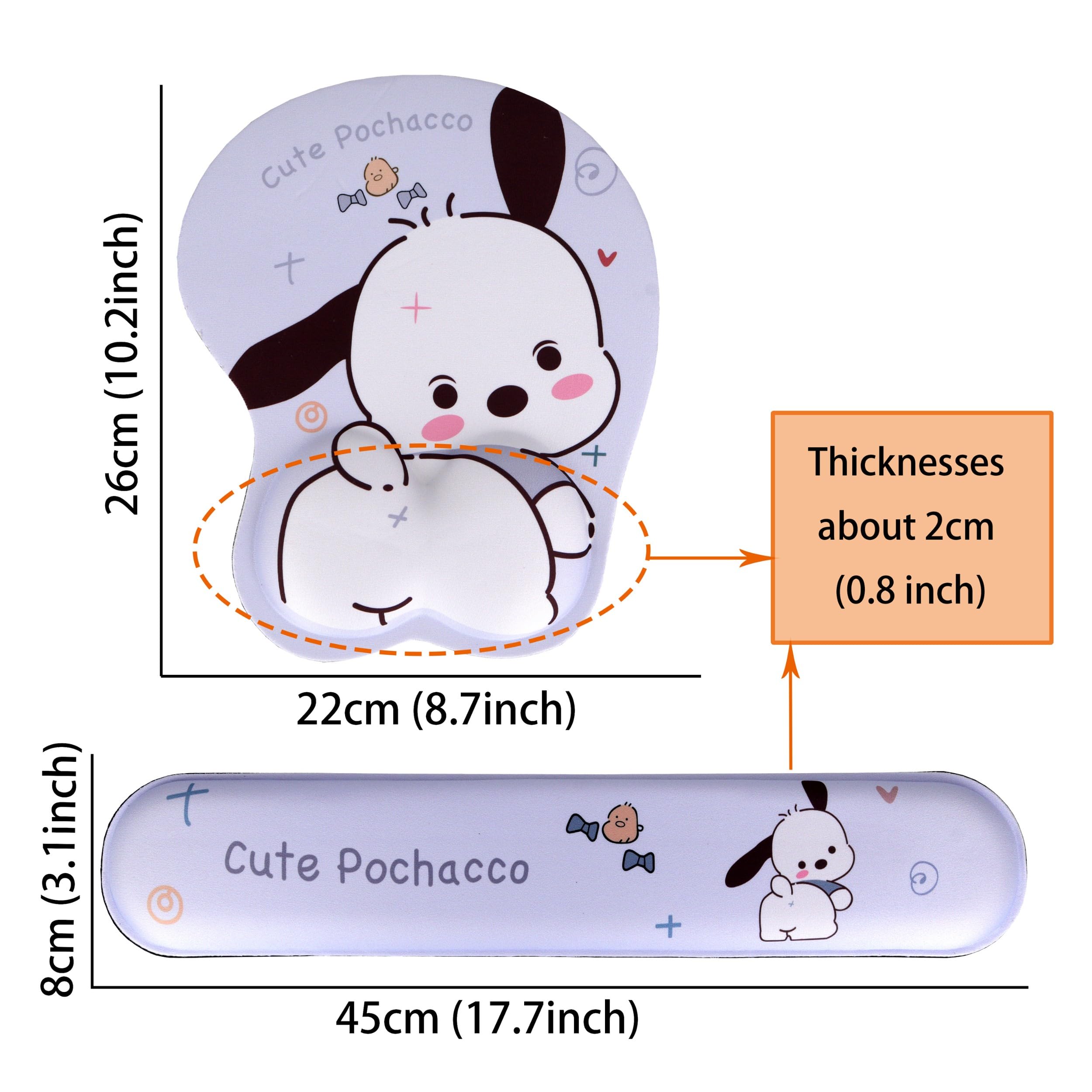 Black Anti-Slip Comfort Wrist Gel Rest Support Mouse Mat With Gel - View #5