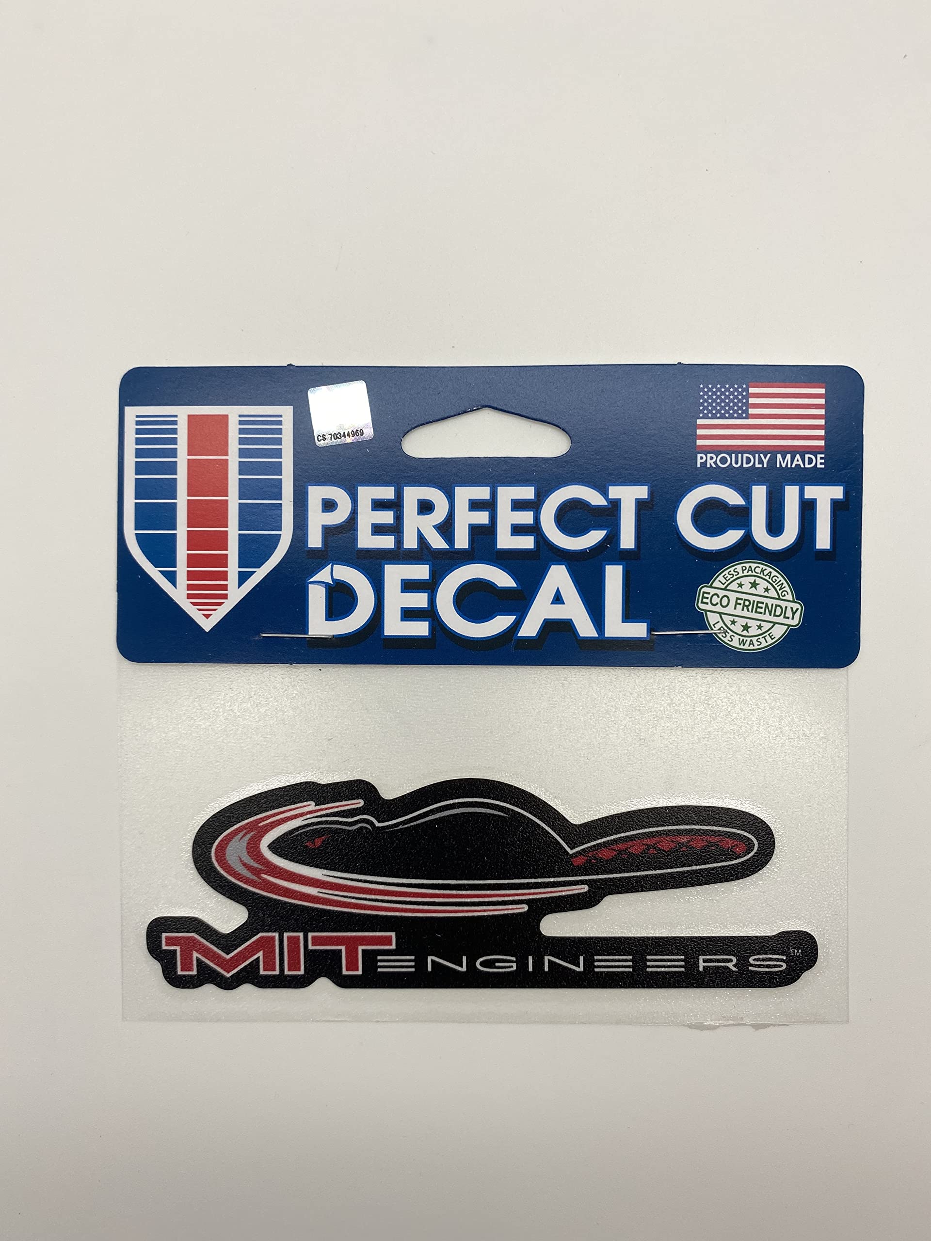 FGCSports Massachusetts Institute of Technology Tim The Beaver MIT Engineers NCAA 4x4 Die Cut Decal