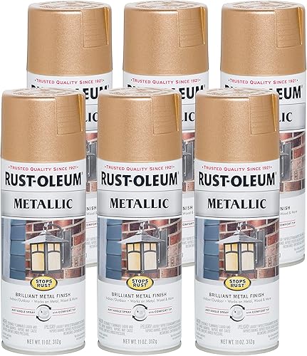 Miniatura 3 de Rust-Oleum 244228 Pintura en aerosol metálica antióxido, 11 onzas, carbón