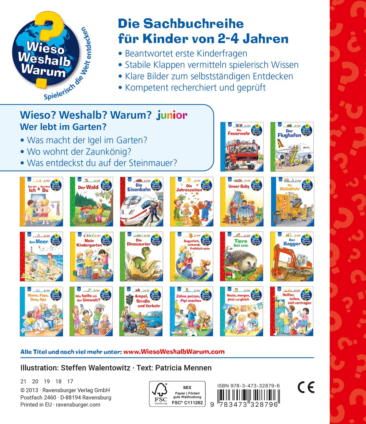 Wieso? Weshalb? Warum? junior, Band 49: Wer lebt im Garten?