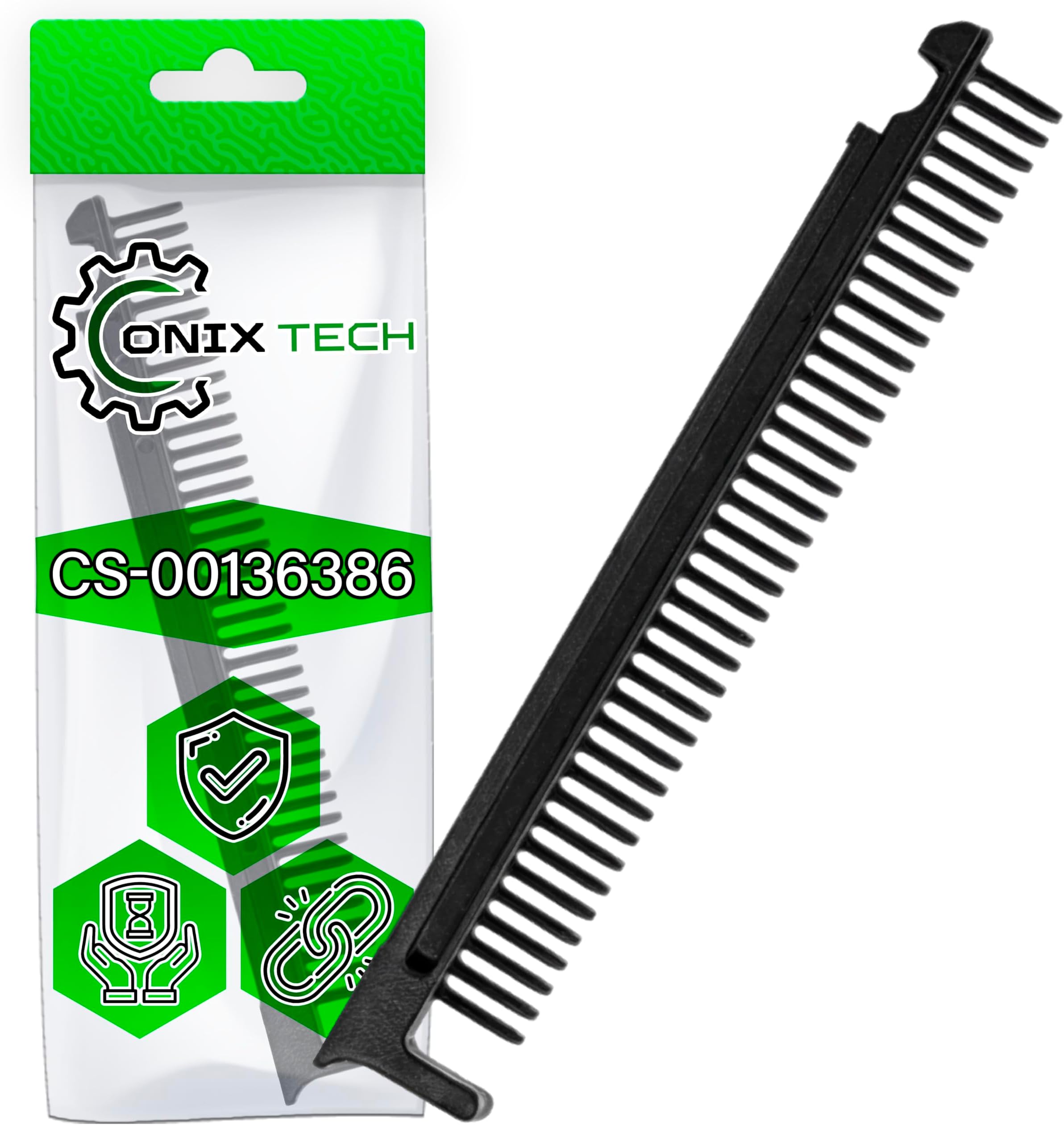 Comb for Steam Straighteners for Steampod with Original Code CS-00136386 for Rowenta for Loreal - Warranty 5 Years - ONIX TECH