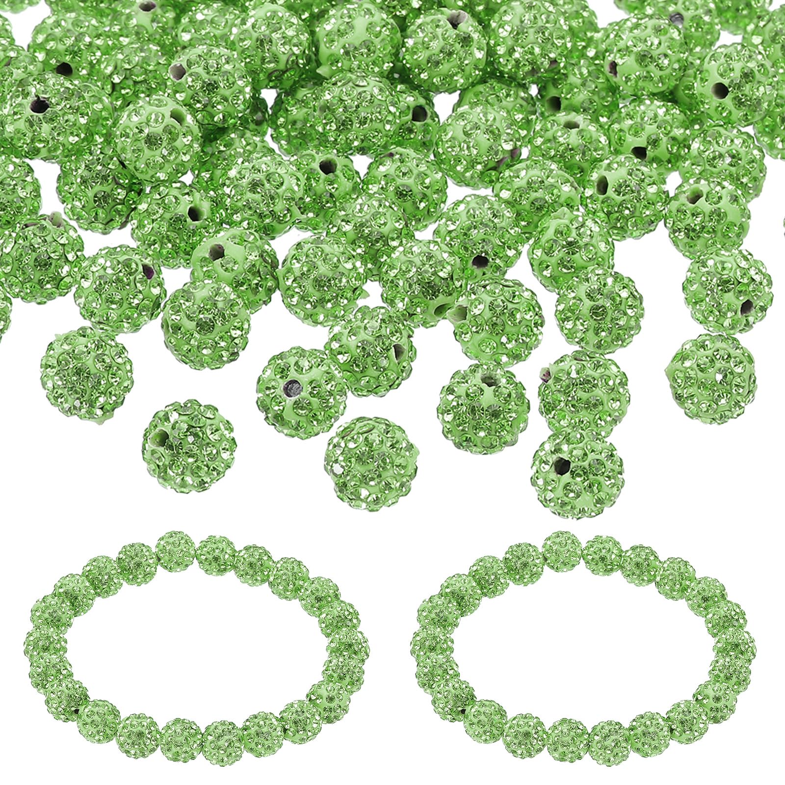 PATIKIL 8mm Rhinestone Beads