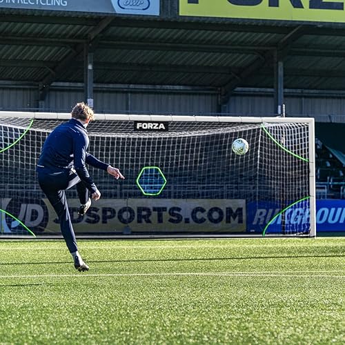 Miniatura 5 de FORZA Hojas de objetivos de fútbol profesional  Red de objetivos de fútbol  Zonas de puntuación para mejorar la precisión de disparo 4 estilos, 10