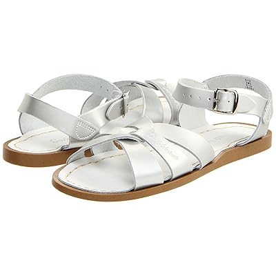 Salt Water Sandal by Hoy Shoes The Original Sandal (Toddler/Little Kid) Girls Shoes Silver