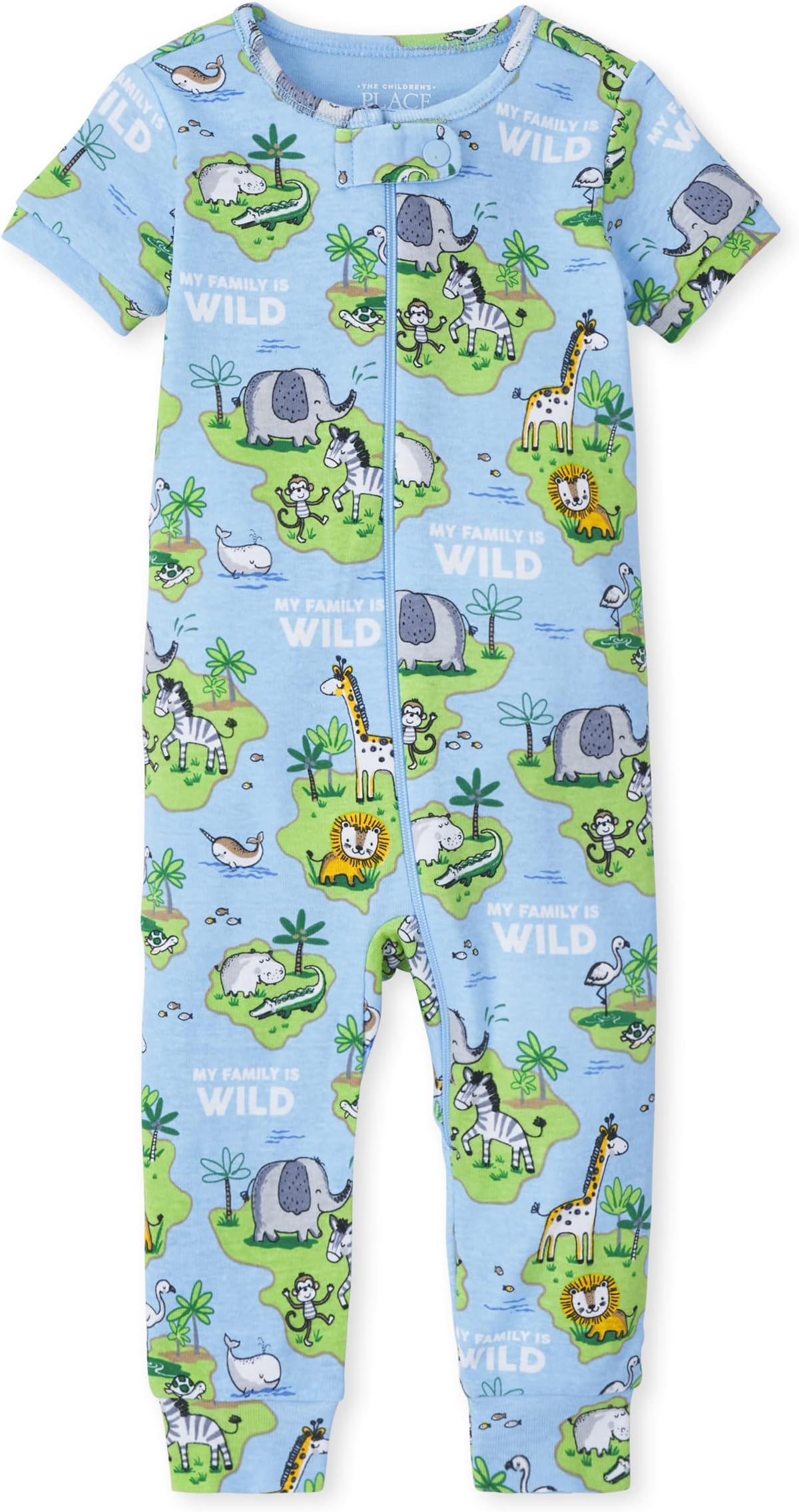 The Children's PlaceBoys U SAFARI STR Baby and Toddler Sleepers (pack of 1)