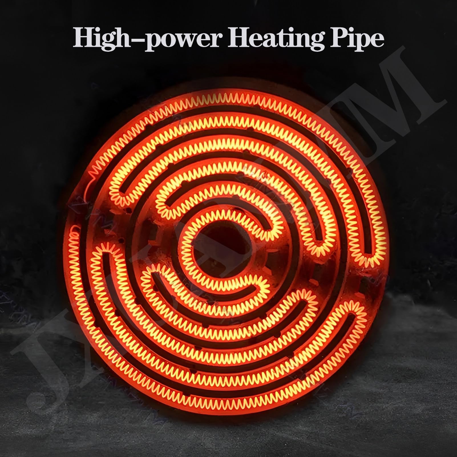 Máquina para hacer crepes comercial, máquina para hacer crepes eléctrica, control de temperatura ajustable, superficie de cocción de hierro fundido espesado,40cm/15.7in-Square