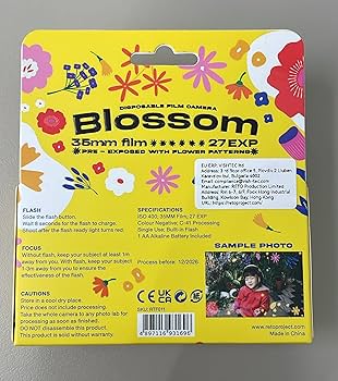 Amazon | Retocolor Blossom 400 35mm 使い捨てフィルムカメラ