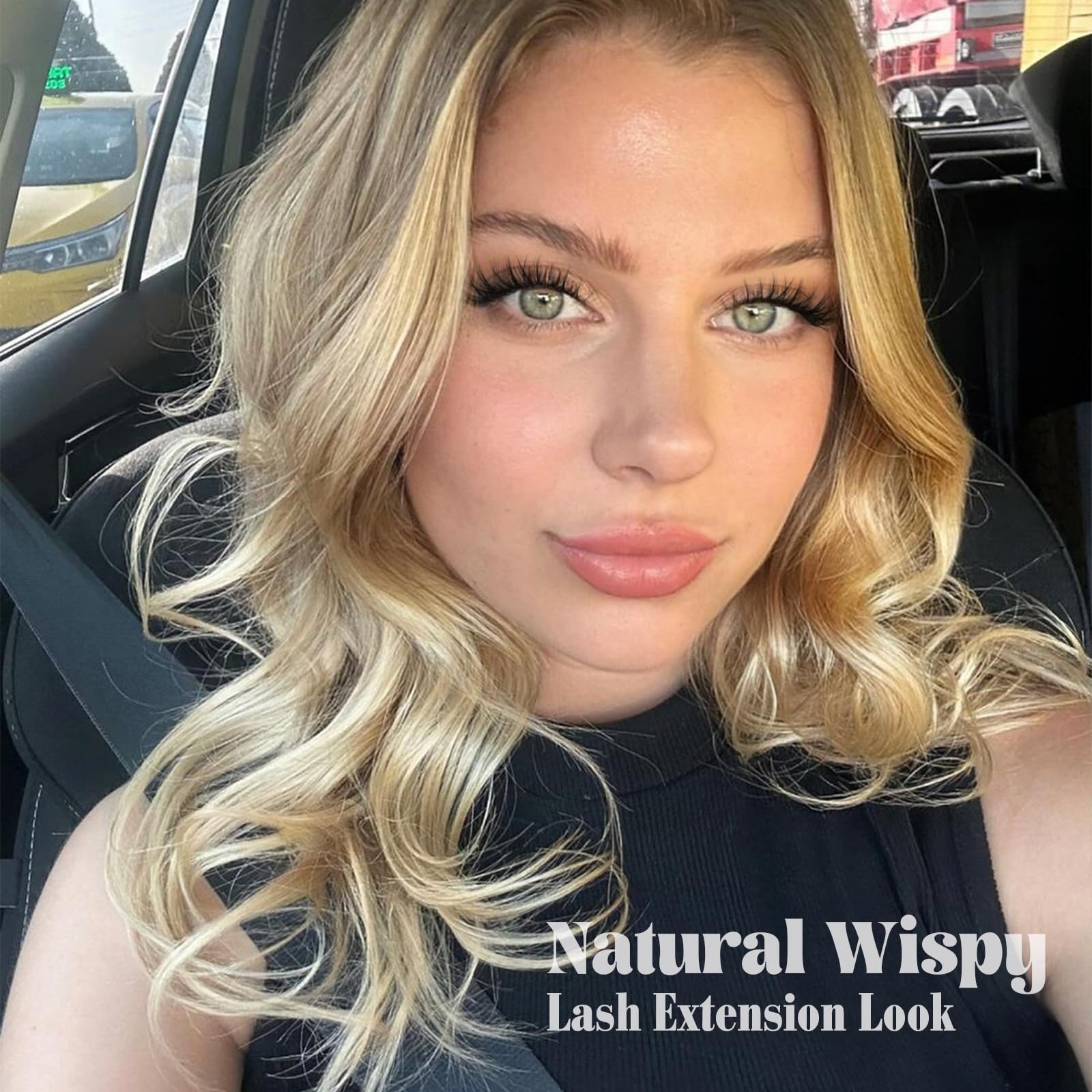 Yawamica Wispy Wimpern-Cluster, C-lockige Einzelwimpern, DIY-Cluster, 10–16 mm, natürliche Wimpernbügel, 144 Stück, weiche Wimpern-Cluster mit dünnem Wimpernband, DIY-Wimpern zur Selbstanwendung
