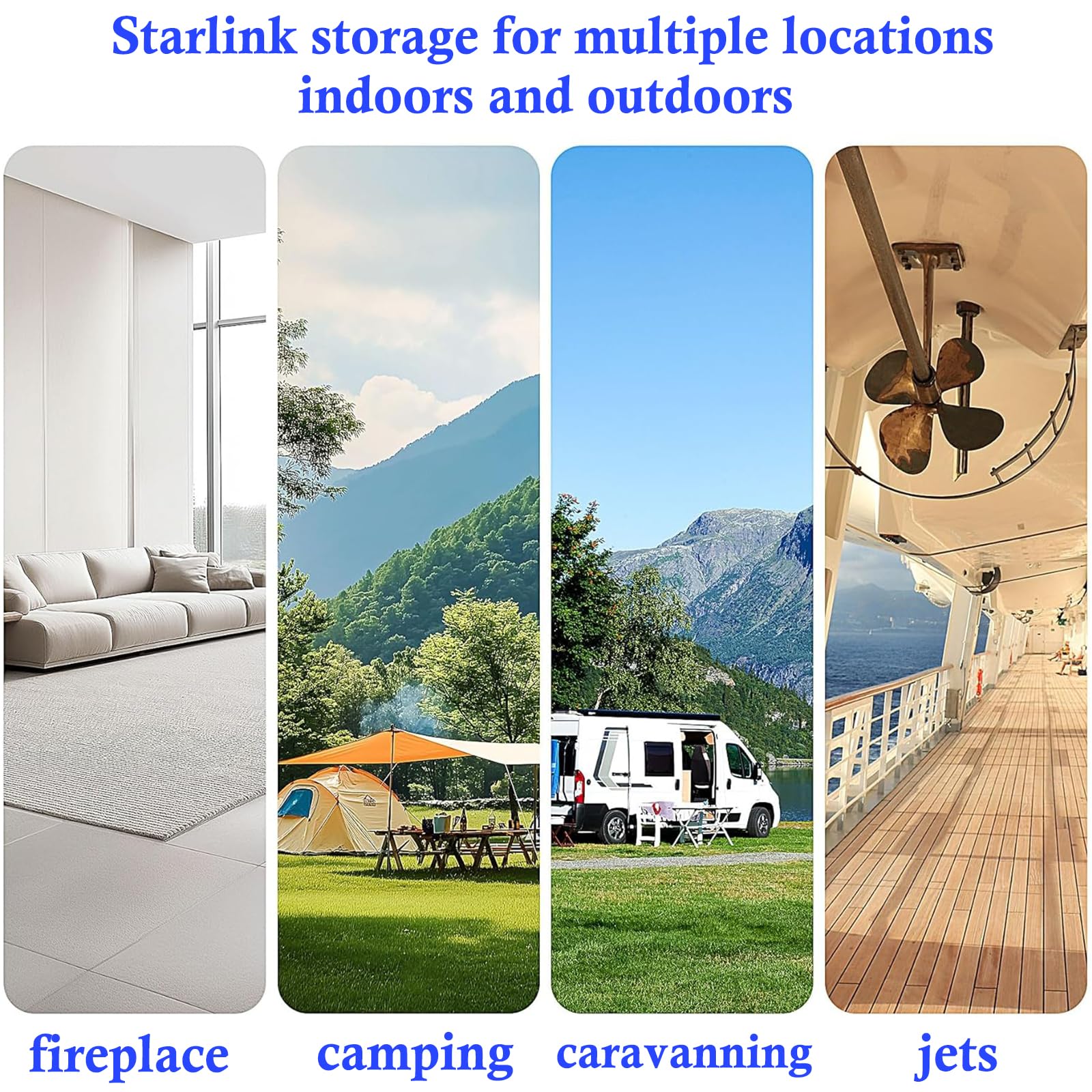 Starlink Mini-Hülle – Starlink Mini-Zubehör, tragbare Tasche für Master Disk und Zubehör für Wohnmobil, Reisen, Outdoor, Verwendung Star Link Mini-Tasche