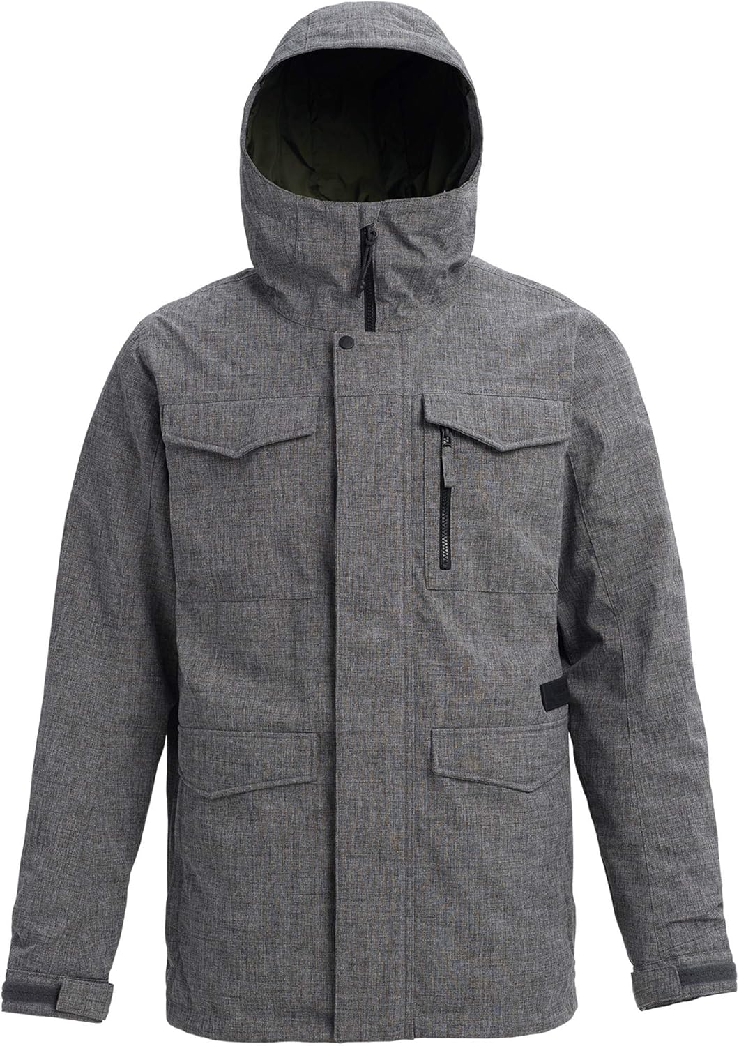 Burton Men's Ski/Snowboard Covert Jacket Bog Heather 1 Medium