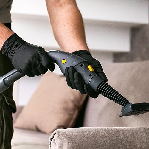 Miniatura 6 de Disposable Nitrile Exam Gloves, Black Nitrile Gloves Disposable Latex Free for Medical, Cooking & Esthetician 01 negro