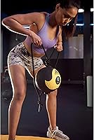 Vista 5 de Bola medicinal de cuerda eléctrica en rojo