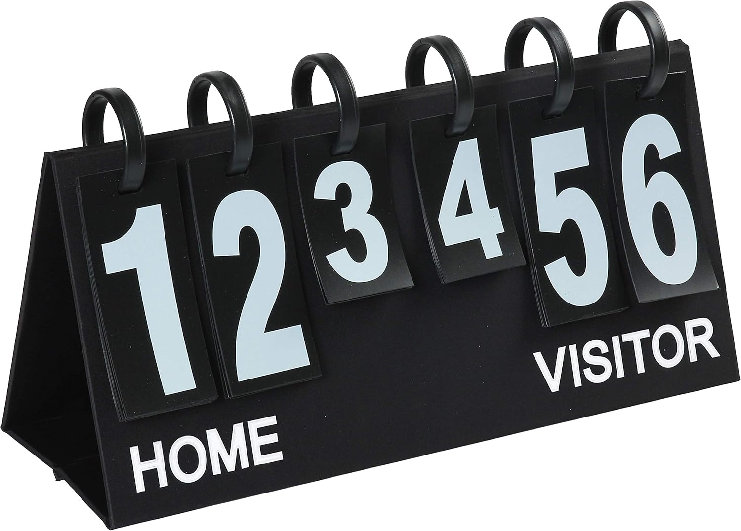 Upstreet Portable Scoreboard - Lightweight and Durable - Ideal Score Flipper for Football, Basketball, Volleyball, Baseball & Tennis - Flips a Score from 1 to 99, Multicolor : Sports & Outdoors