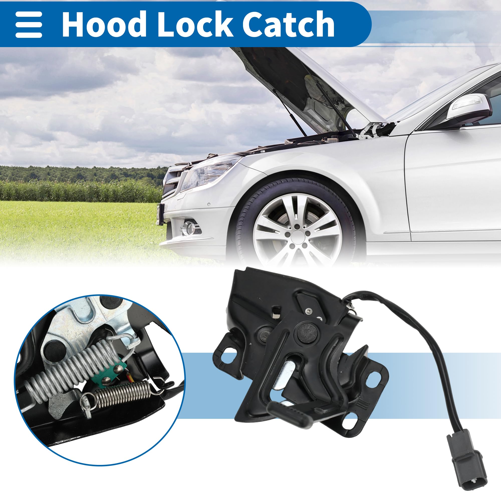 Amazon.com: VekAuto Hood Latch Assembly for Acura RSX 2002-2006