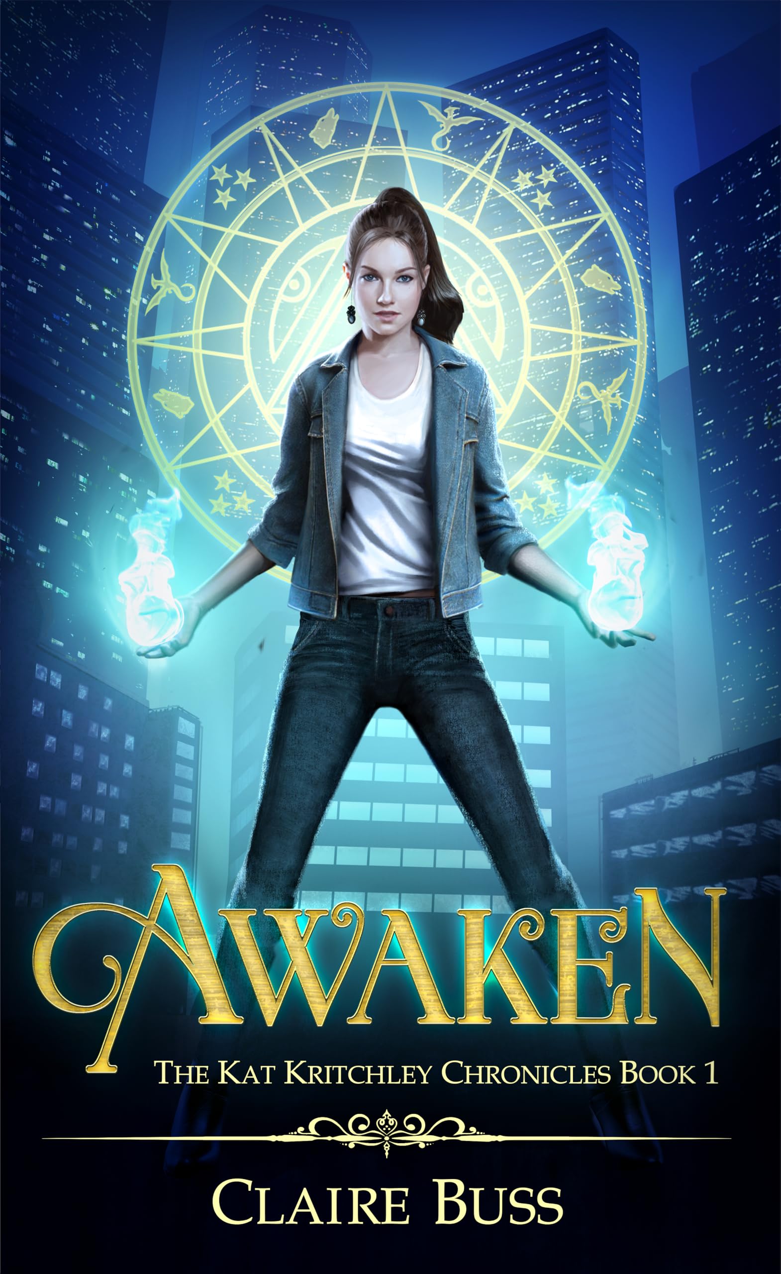 Book cover for Kat Kritchley Chronicles series