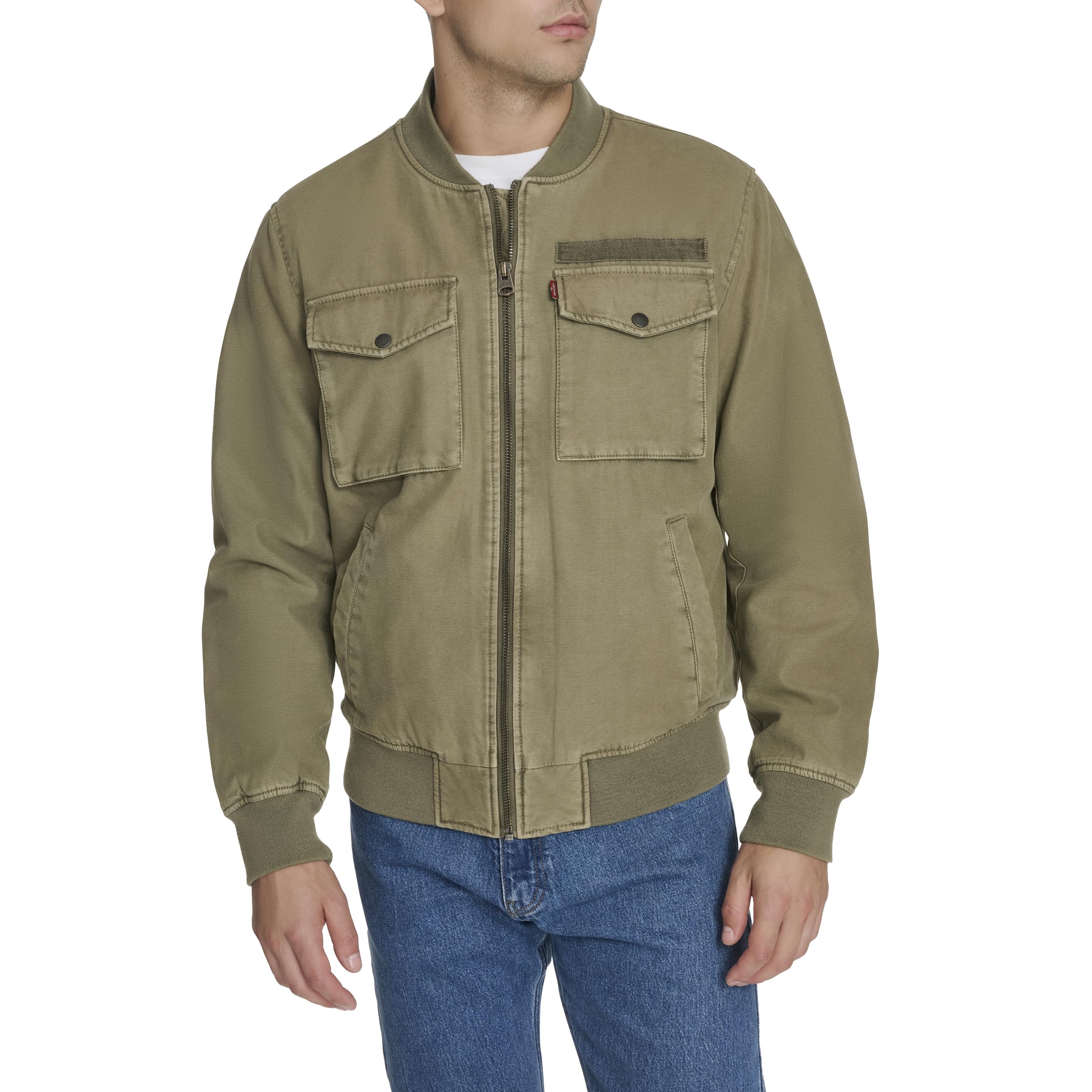 Levi's Men's Flight Satin Unfilled Ma-1 Bomber