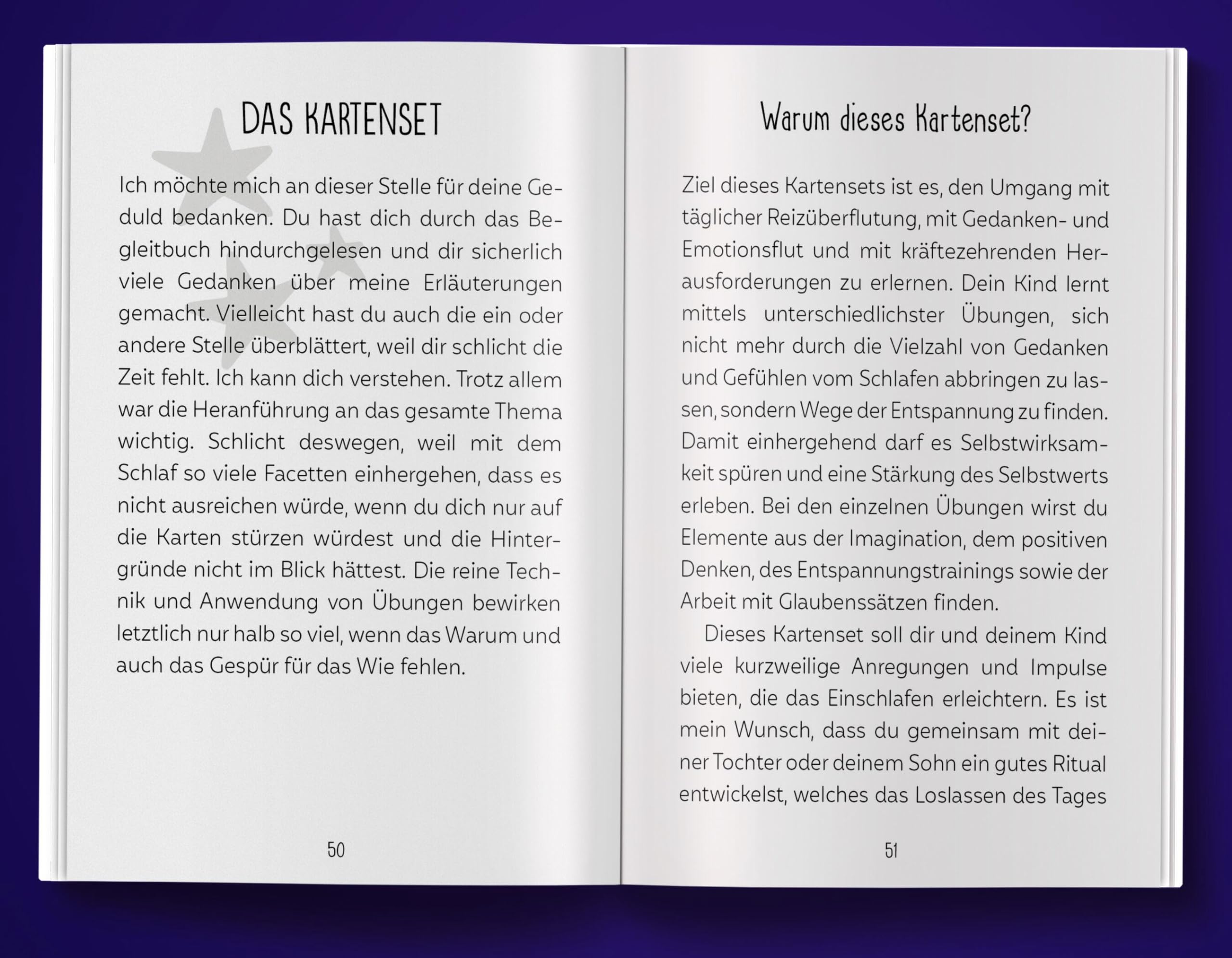 Ich lasse meinen Tag los: Einschlafrituale für hochsensible Kinder: 40 Karten mit Begleitbuch – Fit für Kita und Schule
