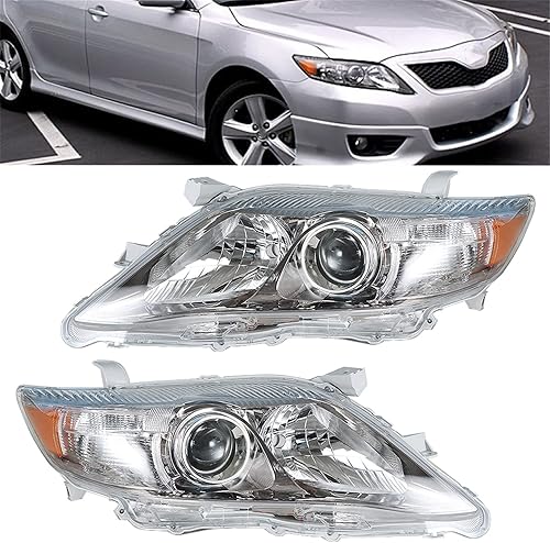 Faros delanteros de repuesto para Toyota Camry SE 2010-2011 - Par de faros delanteros izquierdo y derecho (lado del conductor del pasajero)