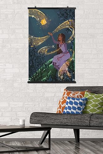 Miniatura 7 de Trends International Disney Wish - Póster de collage 2 (Asha & Star), póster de pared, 14.72 x 22.37 pulgadas, paquete de póster y montaje prémium