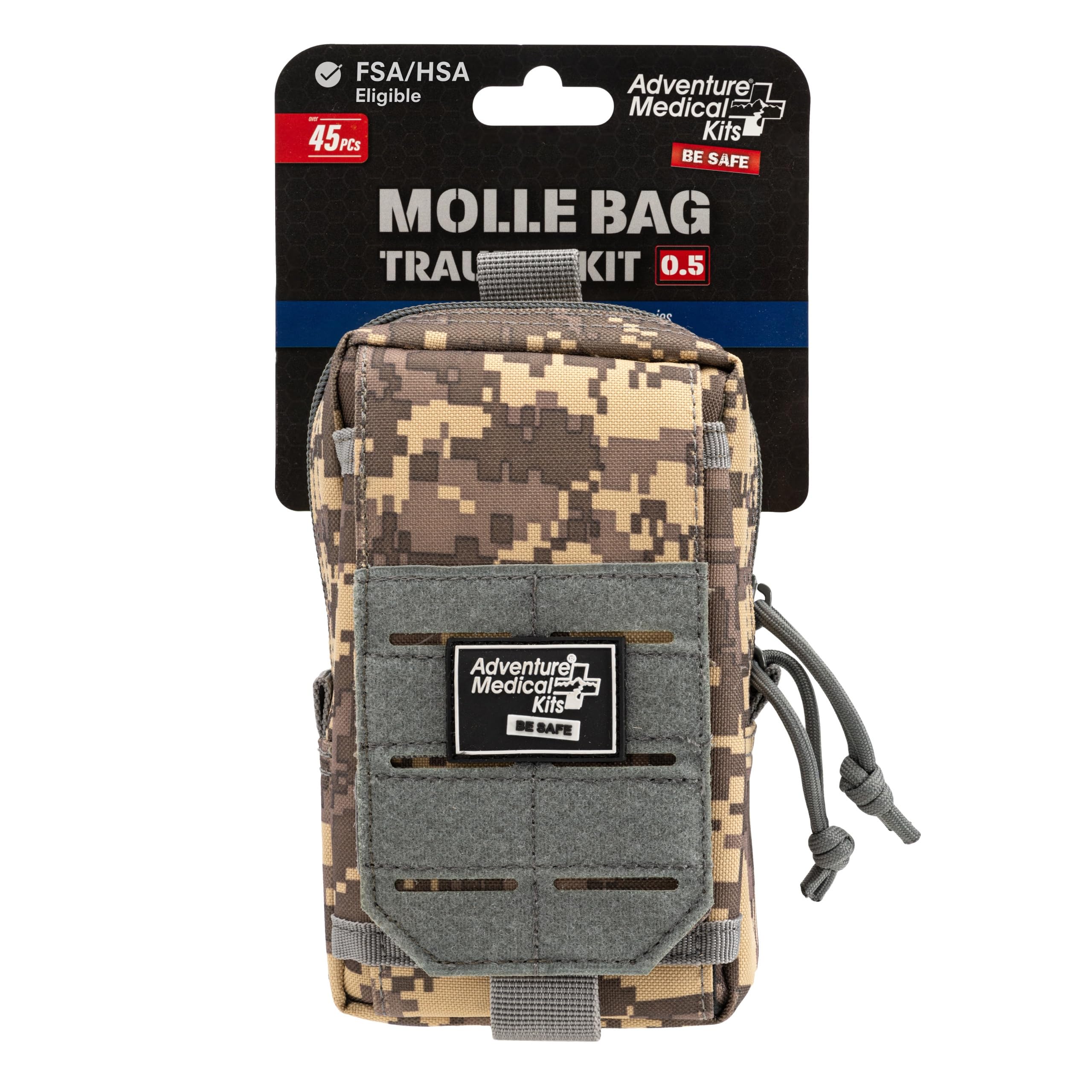MOLLE Bag Trauma Kit 0.5 (Camo Bag)
