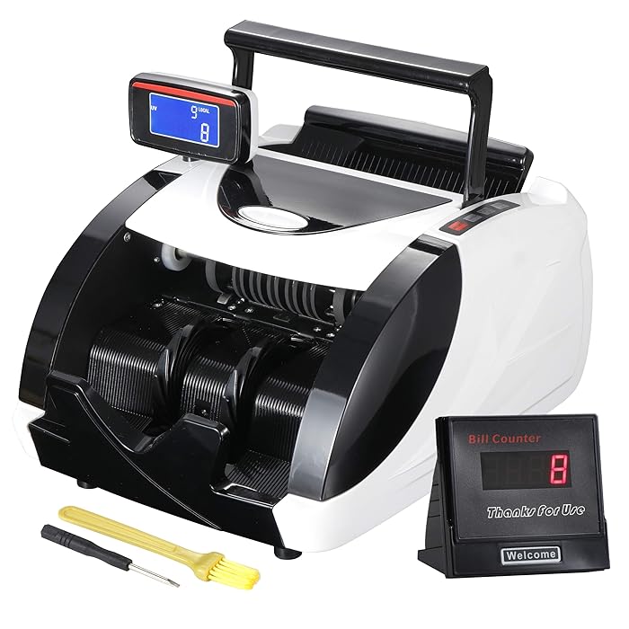 Buy ZENY Money Counter Machine Bill Cash Counter Money Counting Machine