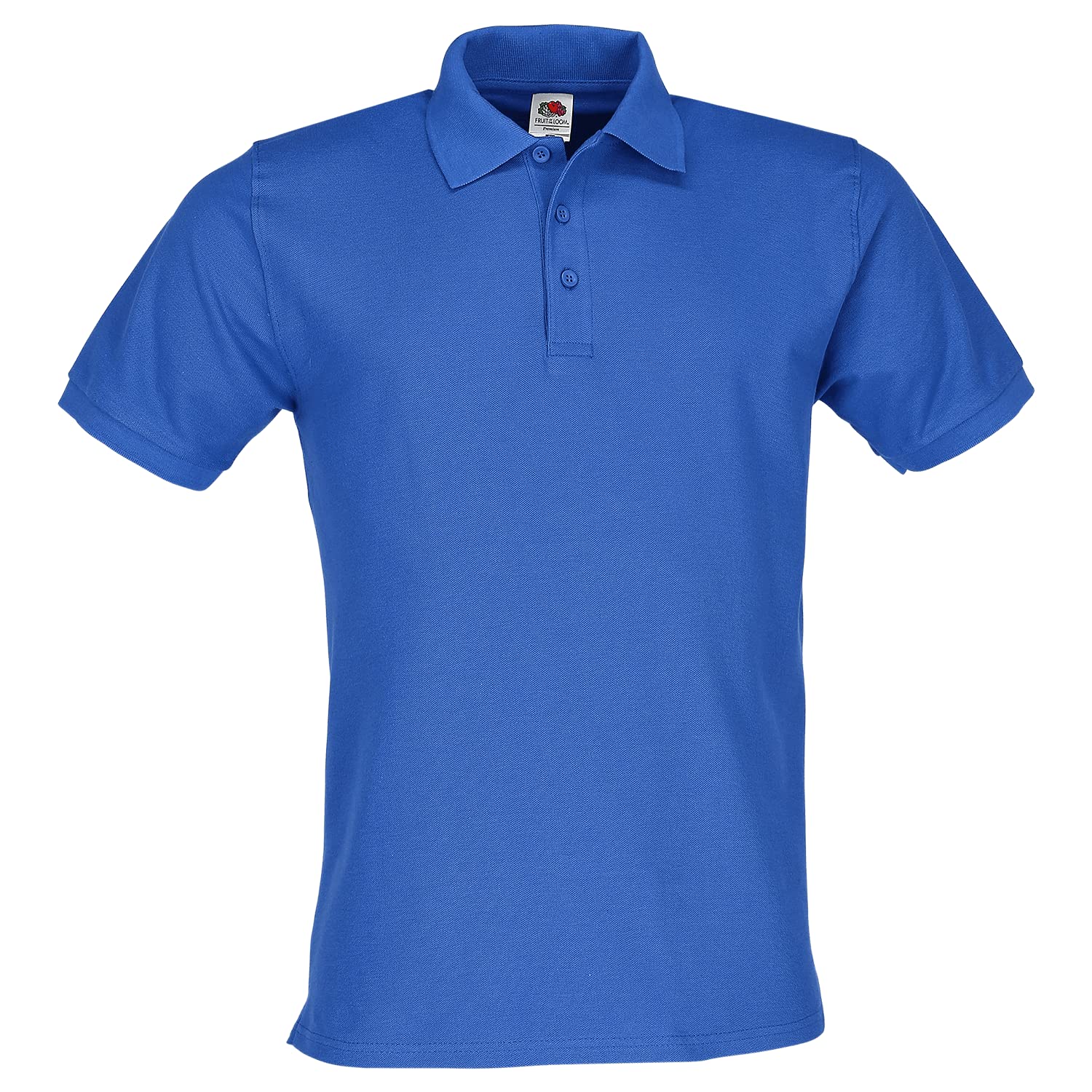 Fruit of the Loom Premium Polo + Free MyShirt Fabric Bag, Colour: Royal, 3XL