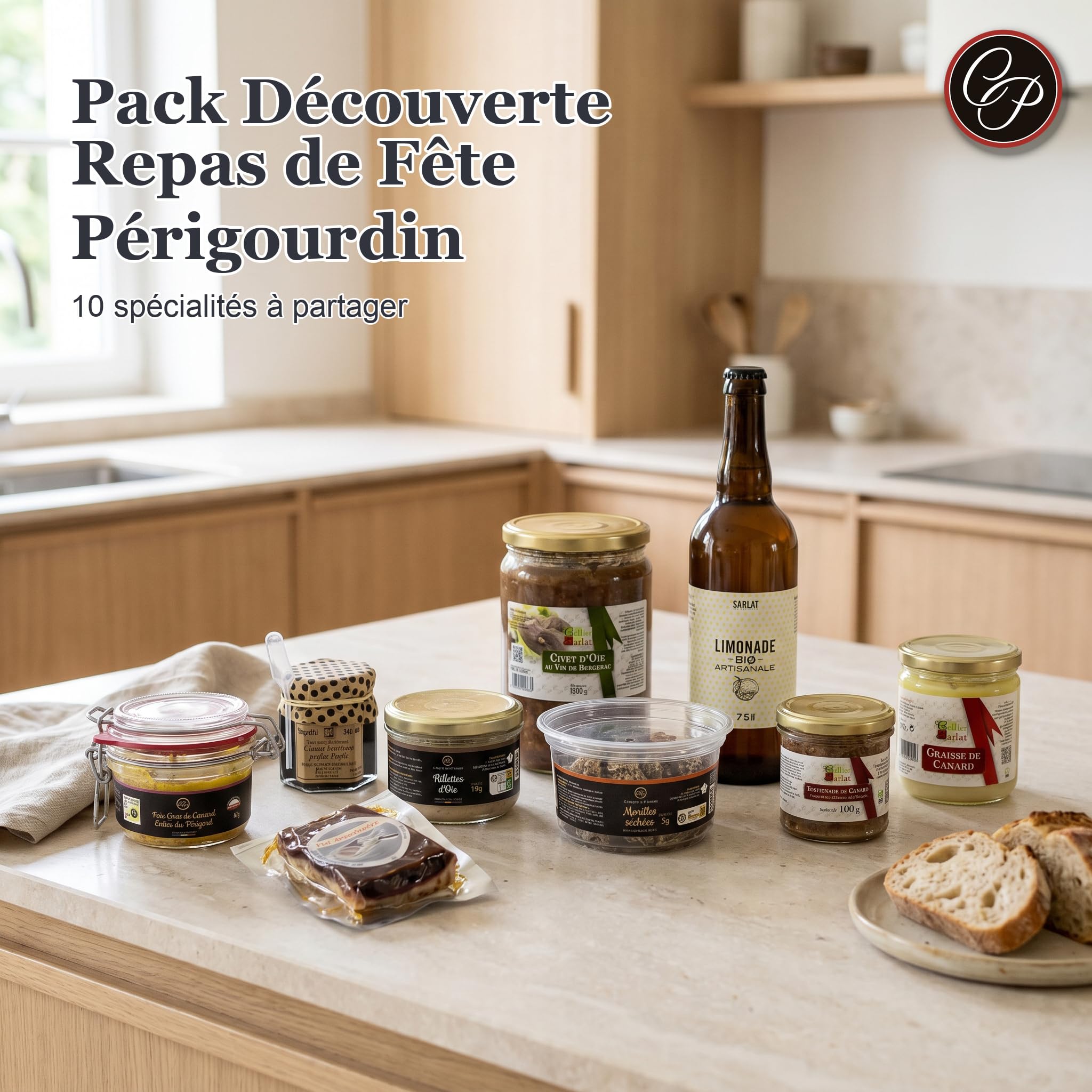 Cellier du Périgord Pack Découverte Repas Fête Périgourdin
